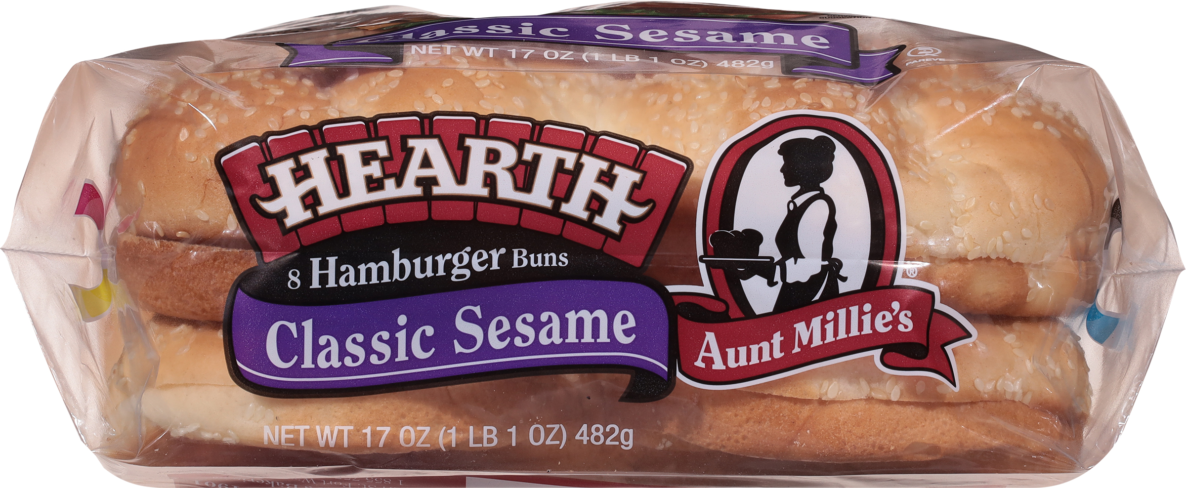 Hamburger Buns, Classic Sesame