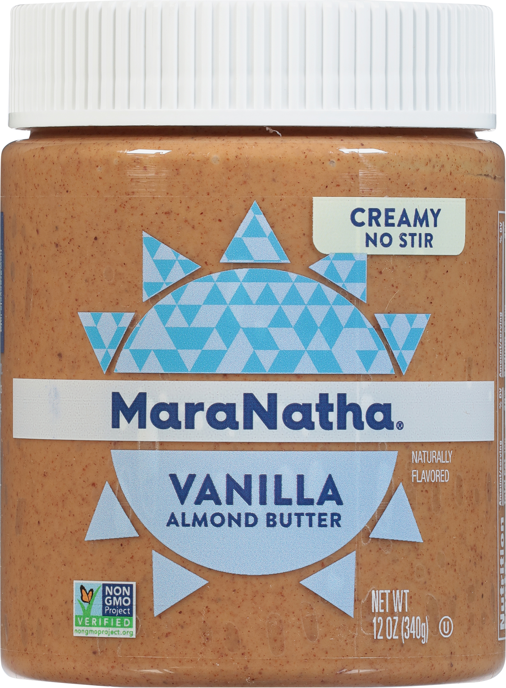 Almond Butter, Vanilla, No Stir, Creamy