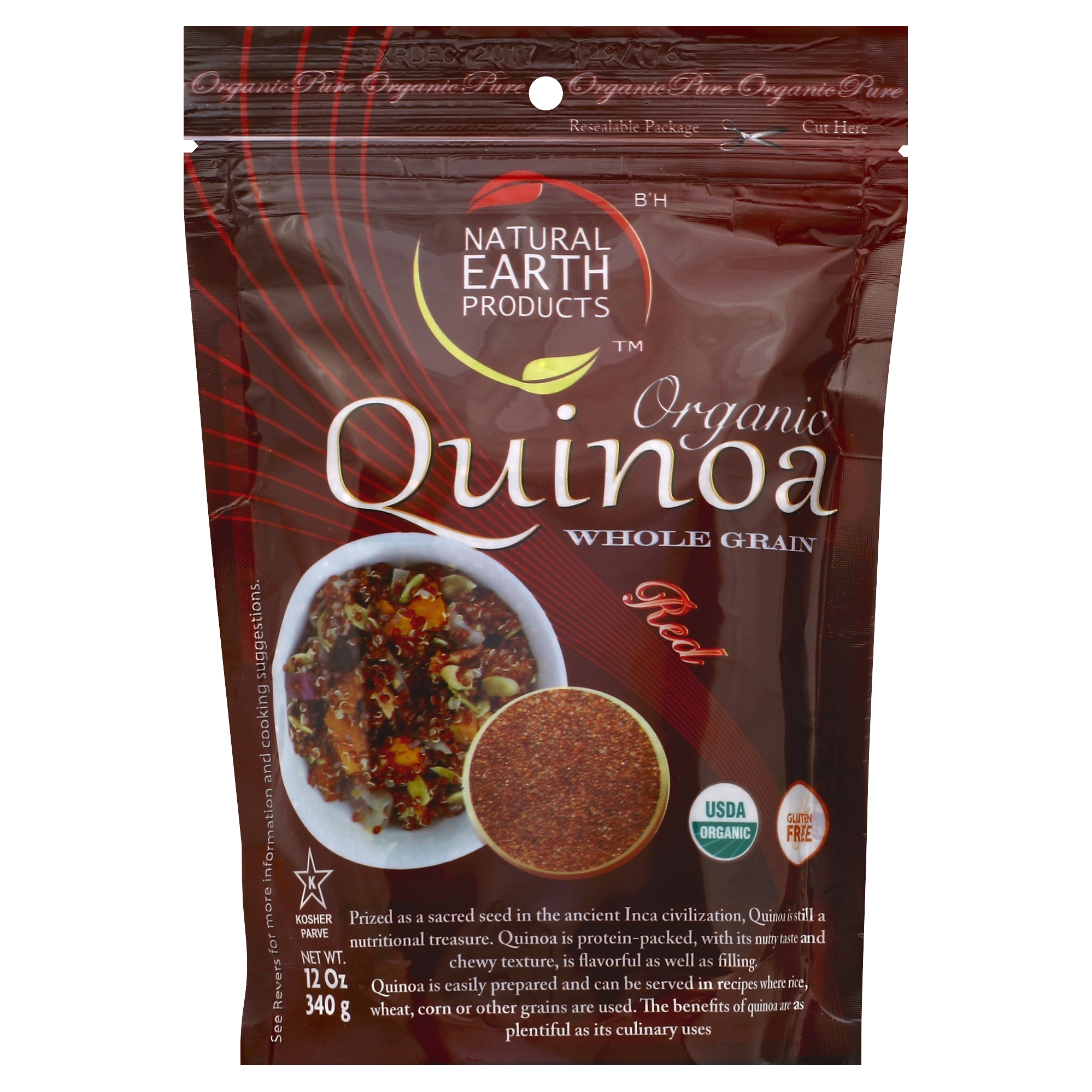 Natural Earth Products Quinoa 12 Oz