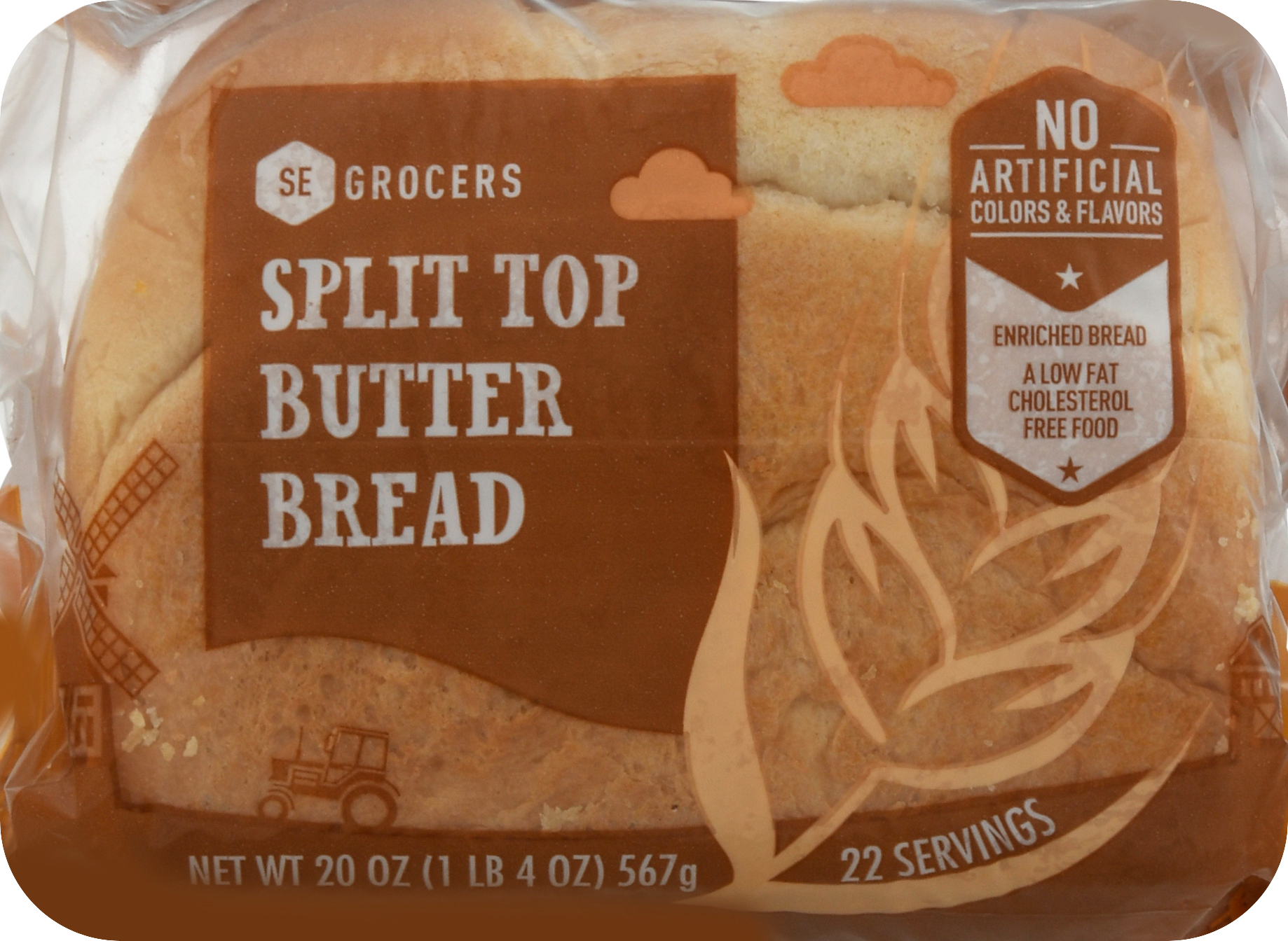 Bread, Butter, Split Top