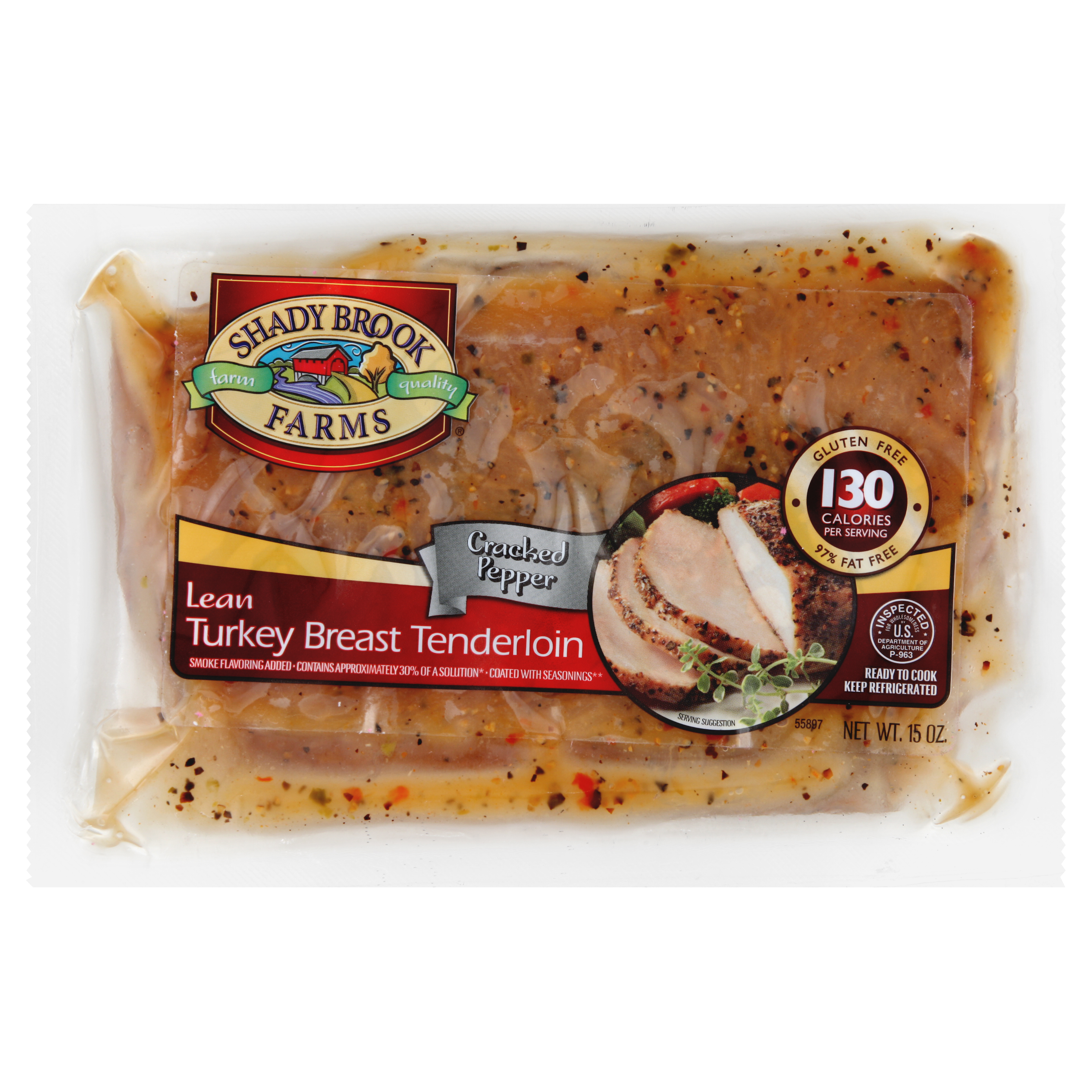 Shady Brook Farms Turkey Breast Tenderloin 15 Oz
