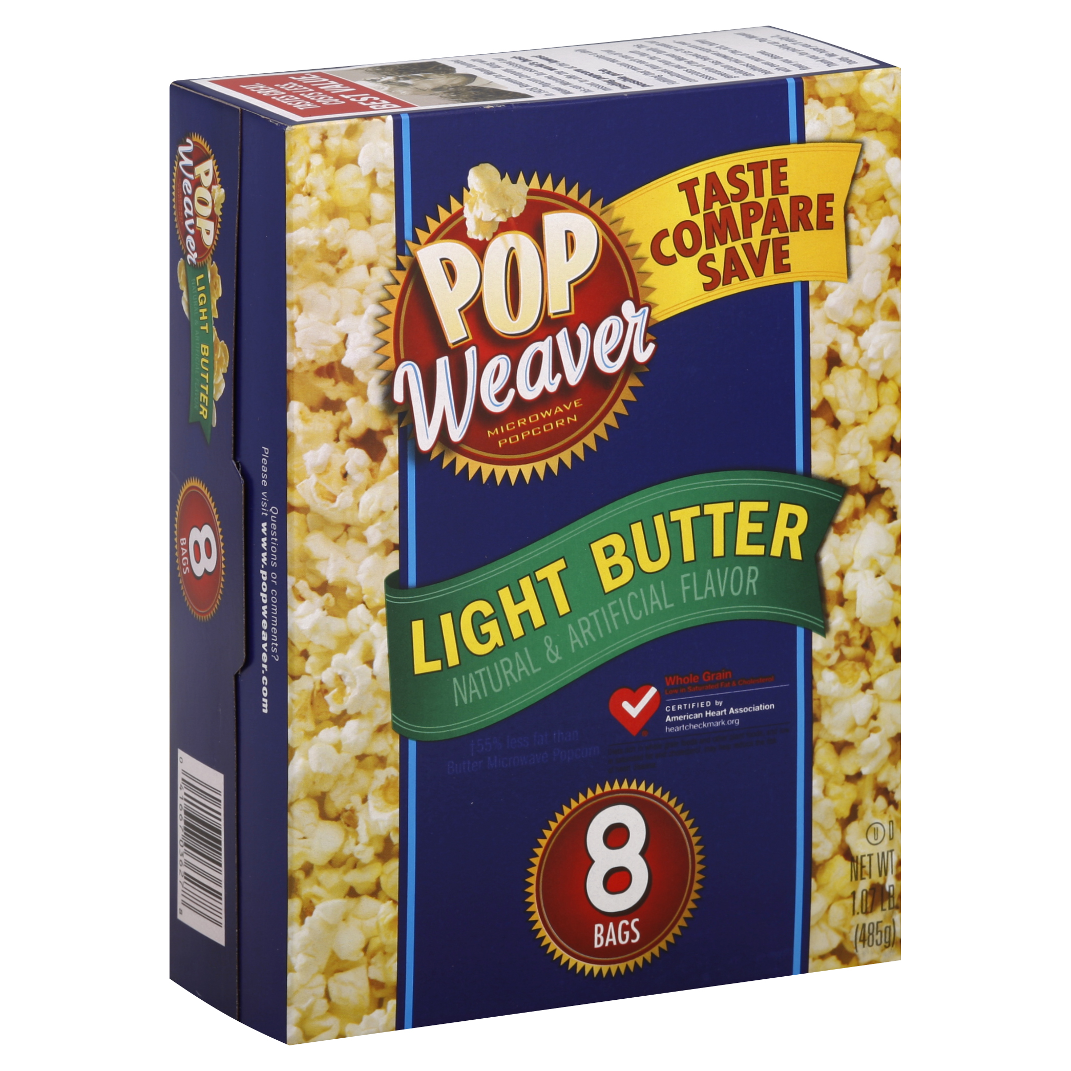 Pop Weaver Popcorn 8 Ea
