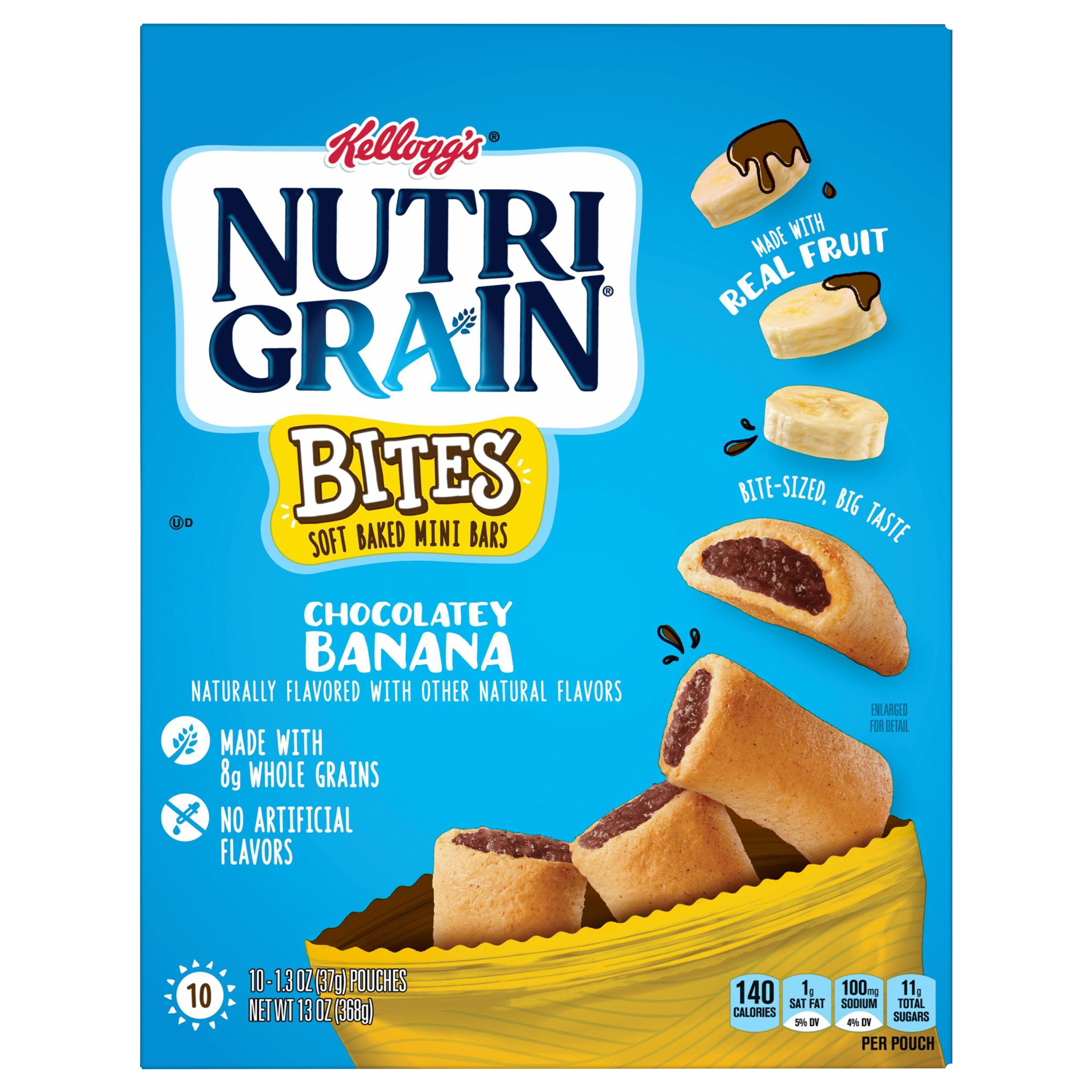 Bars, Chocolatey Banana, Soft Baked, Mini