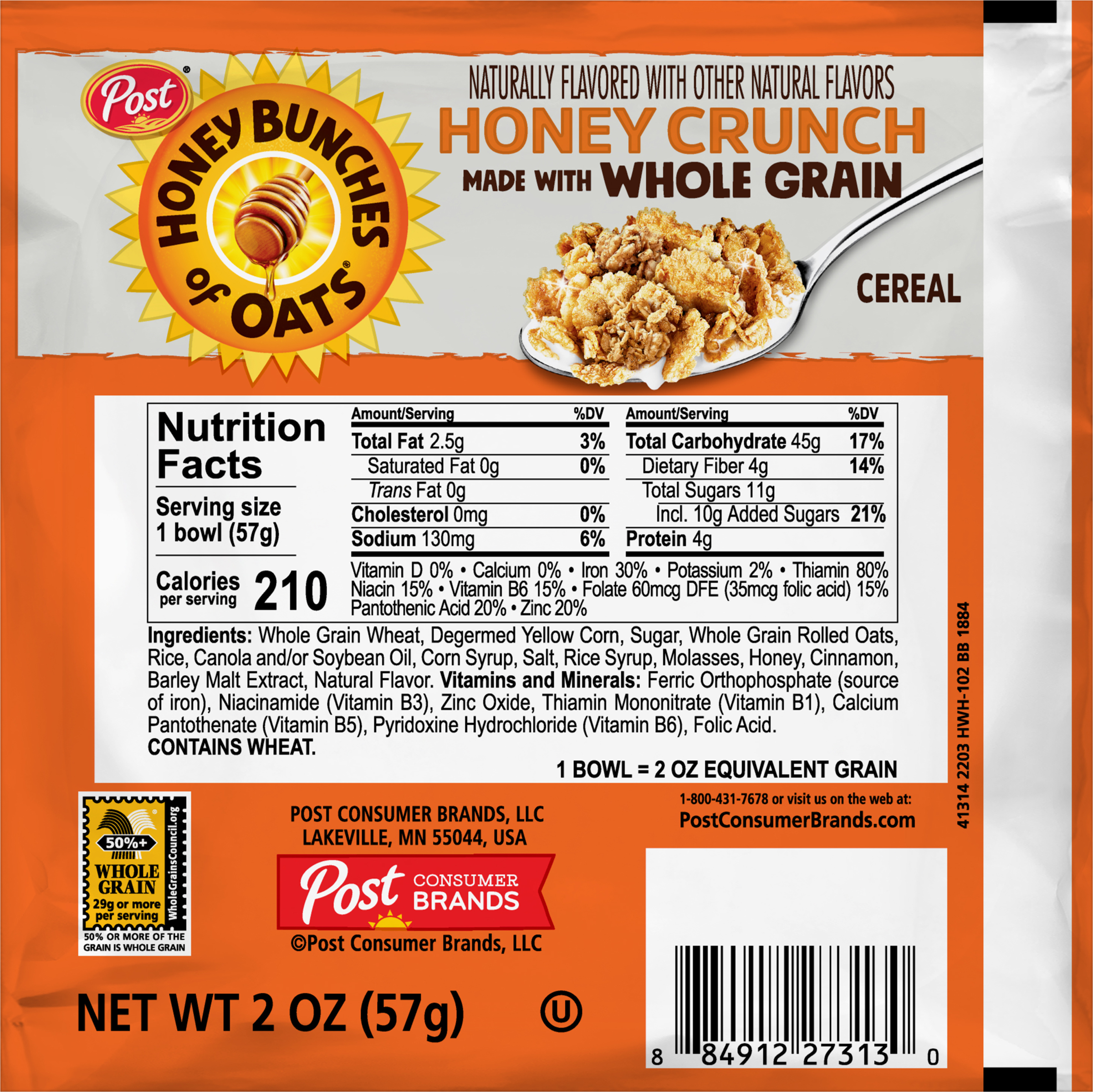 Cereal, Honey Crunch