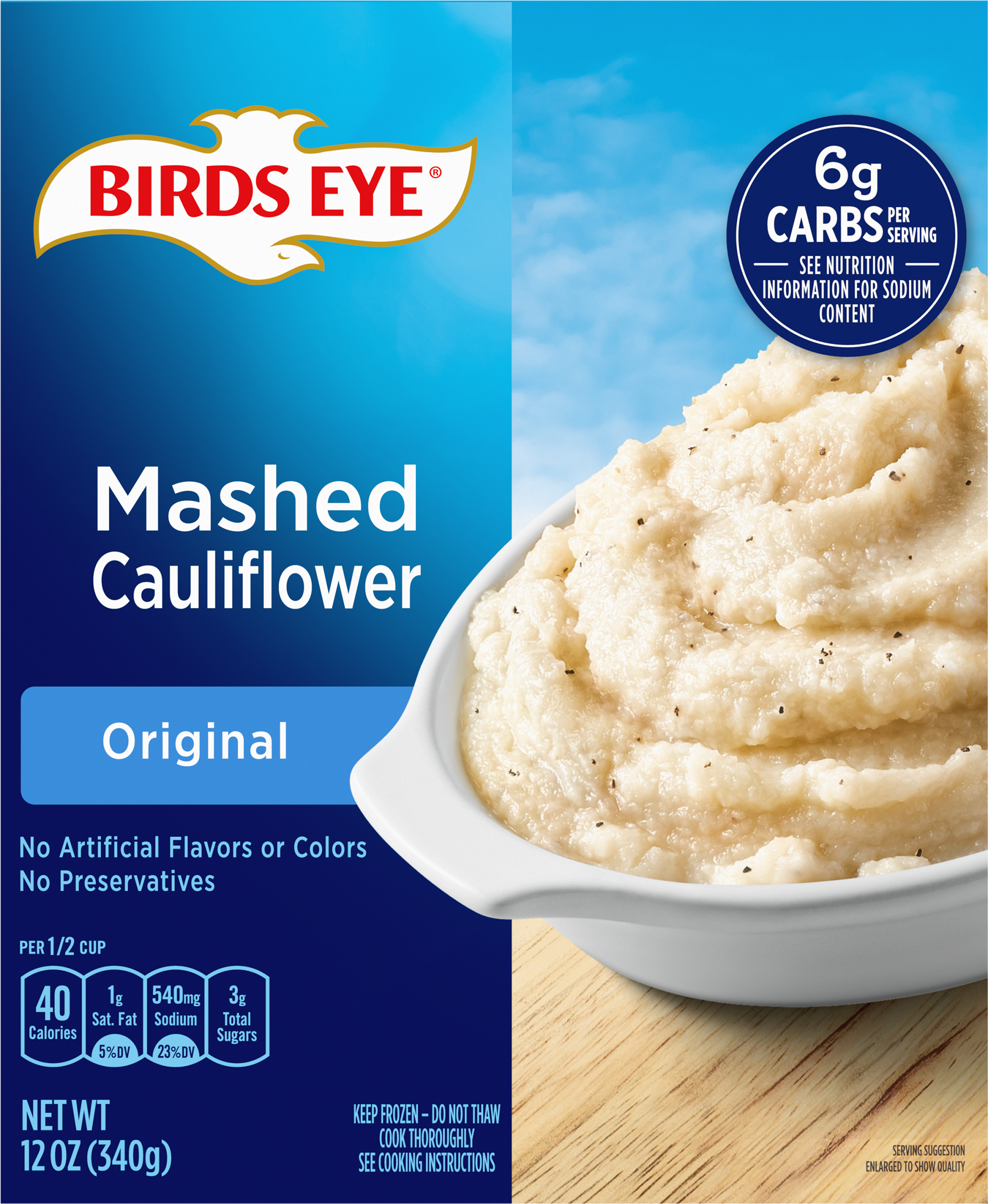 Mashed Cauliflower, Original