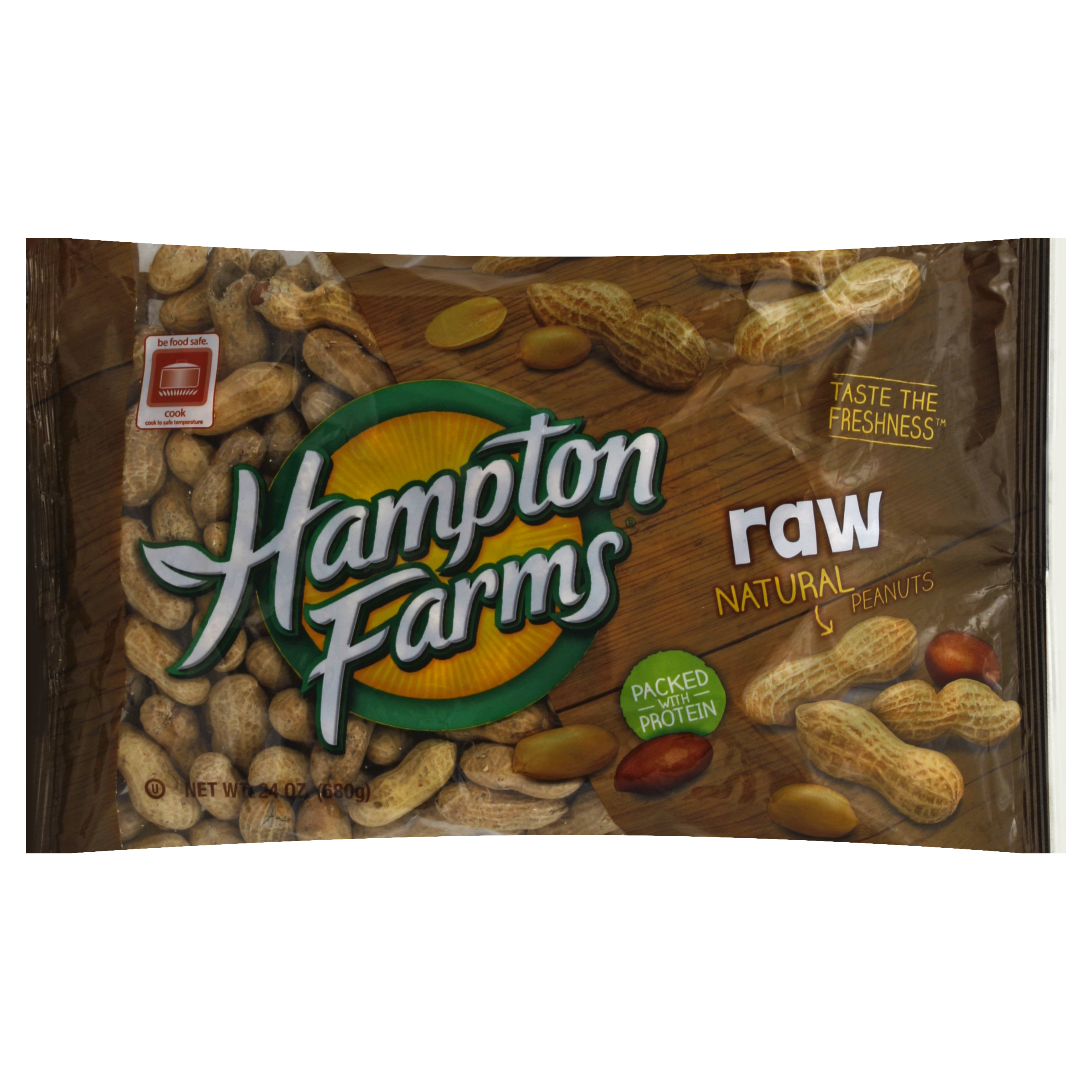 Hampton Farms Peanuts 24 Oz