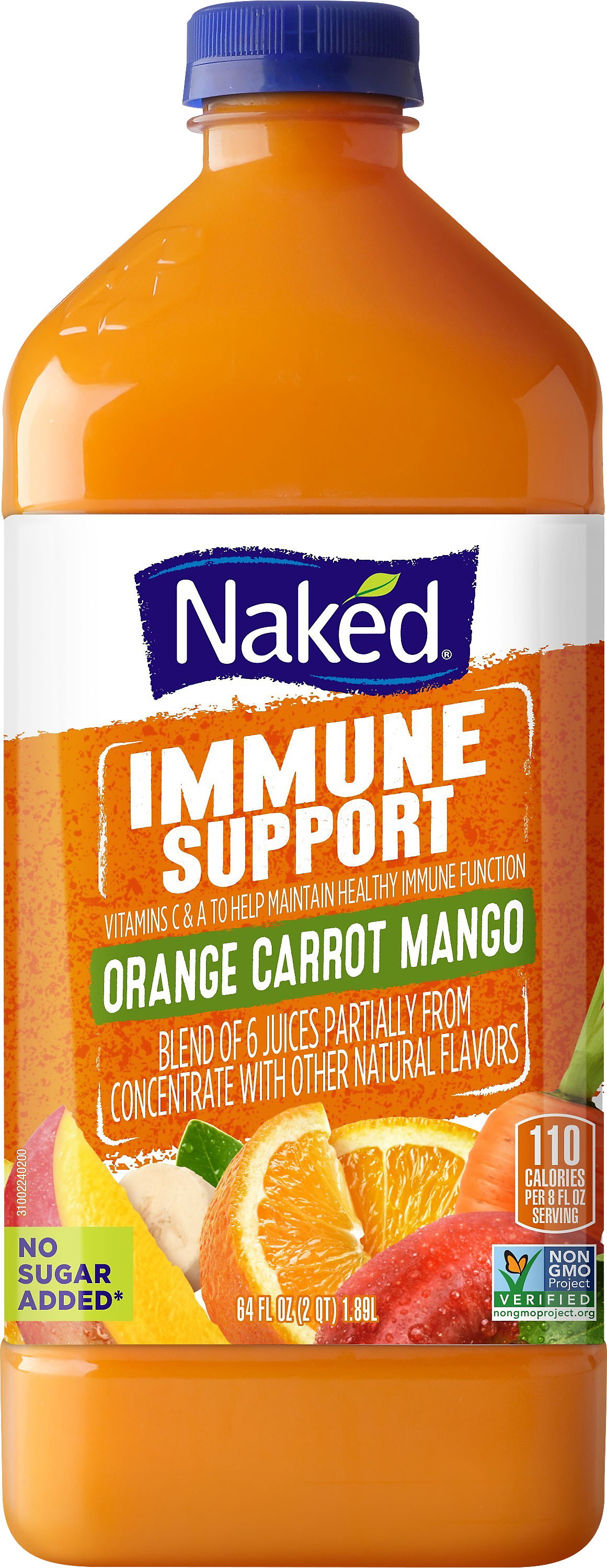 Juice, Orange, Carrot, Mango, Immune Support