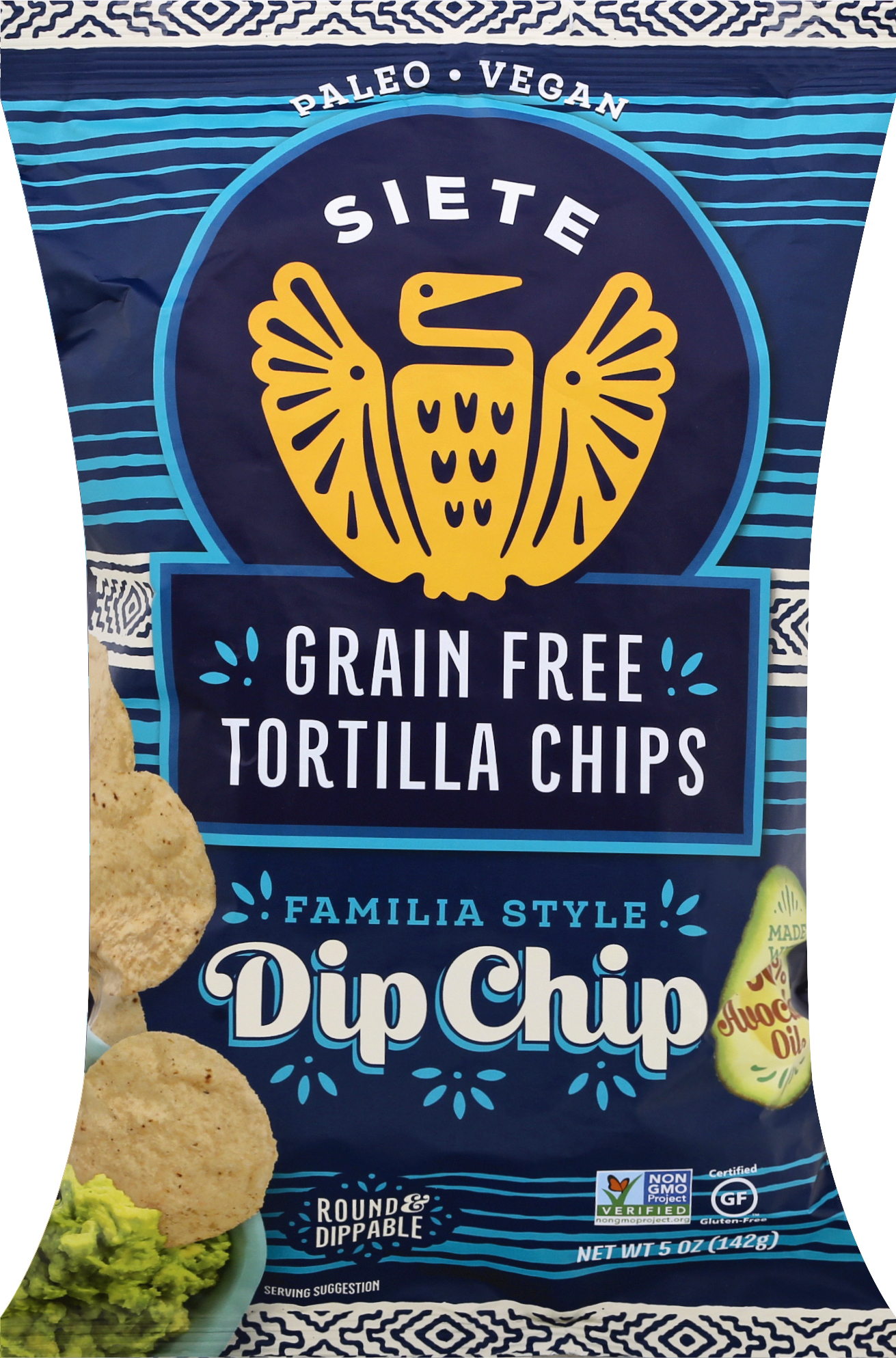 Tortilla Chips, Grain Free, Dip Chip, Familia Style