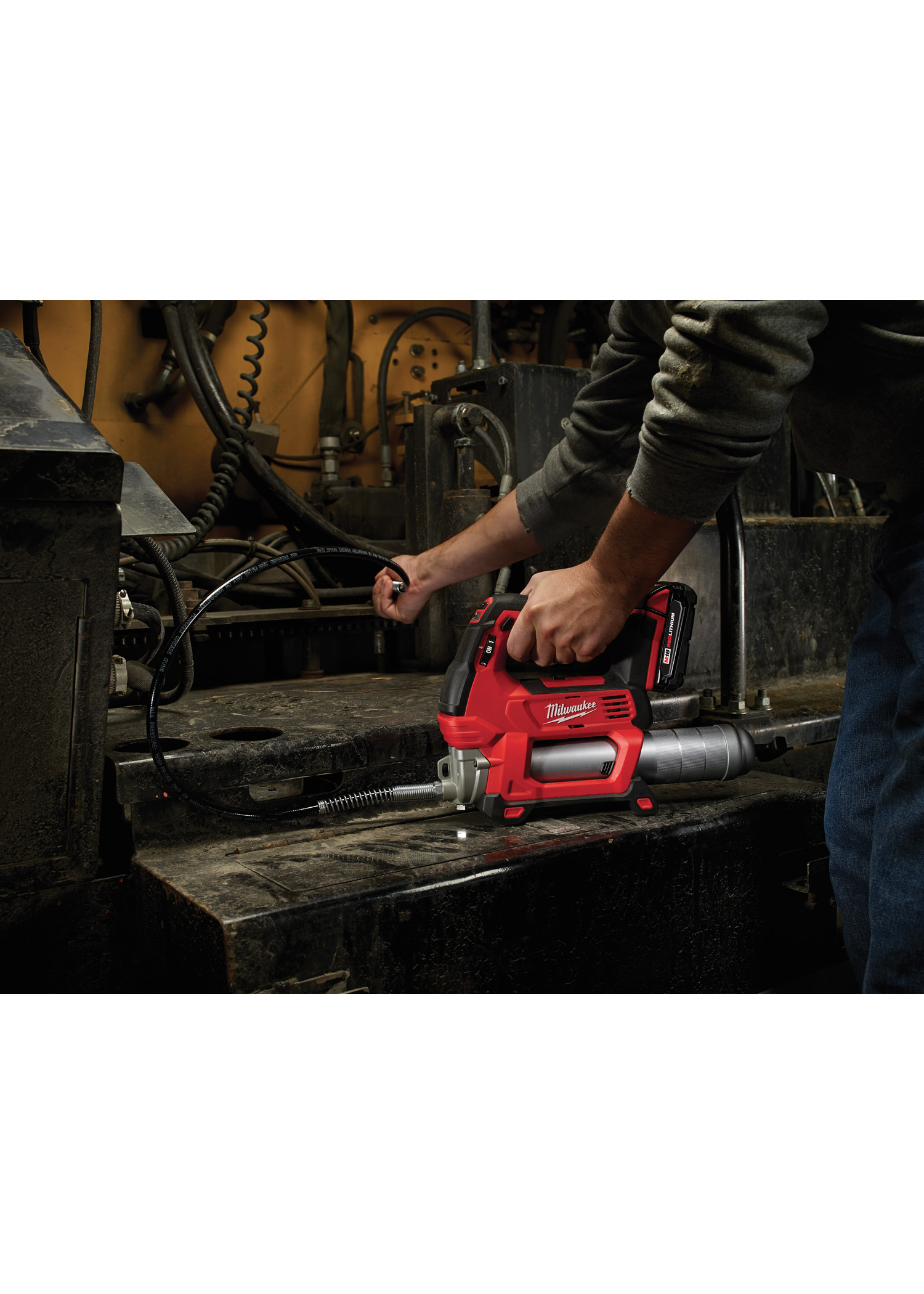 Milwaukee 264622CT M18 2speed Grease Gun, 52 OFF