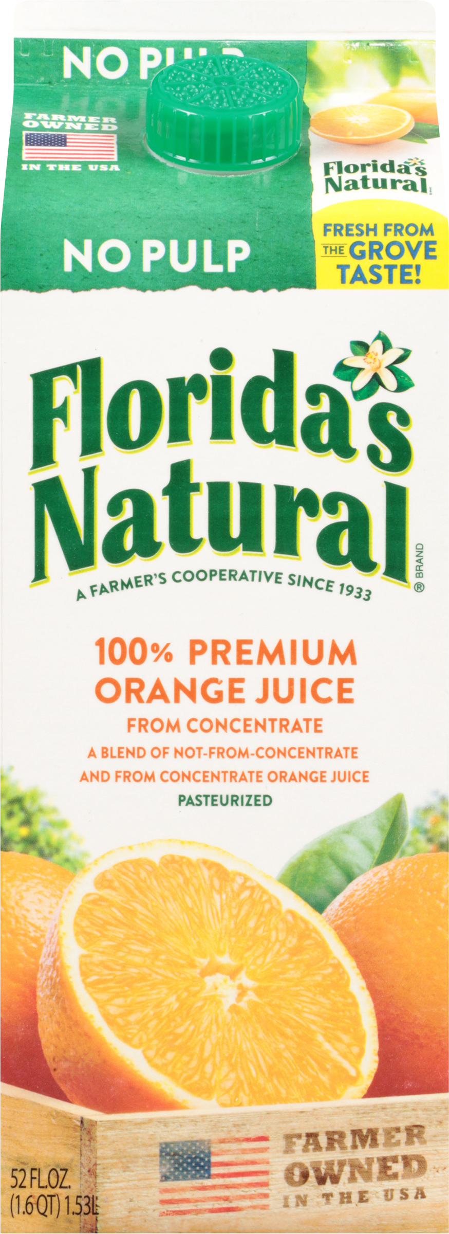 100% Juice, Orange, Premium