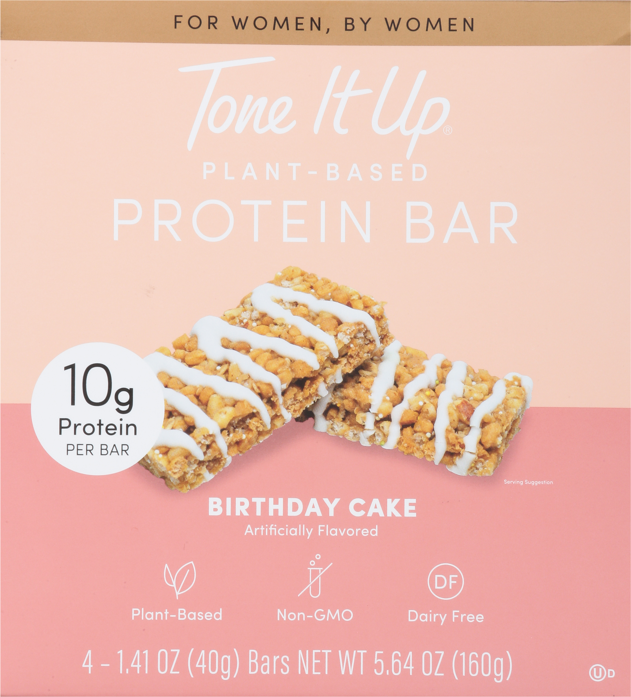 Protein Bar, Plant-Based, Birthday Cake