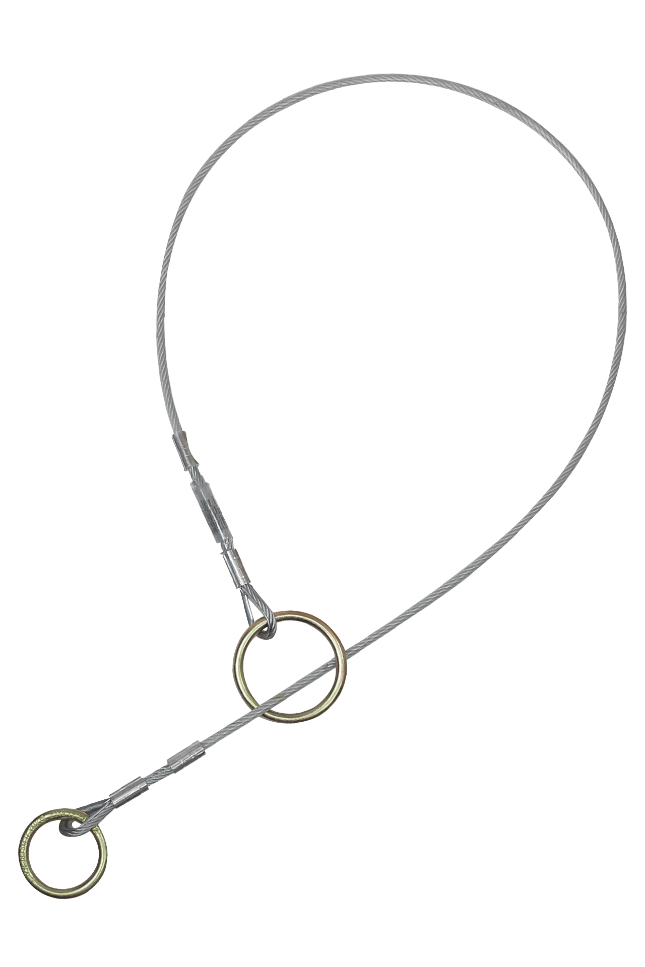 White Cap | 6' Cable Pass Through Sling Anchor Coated Falltech