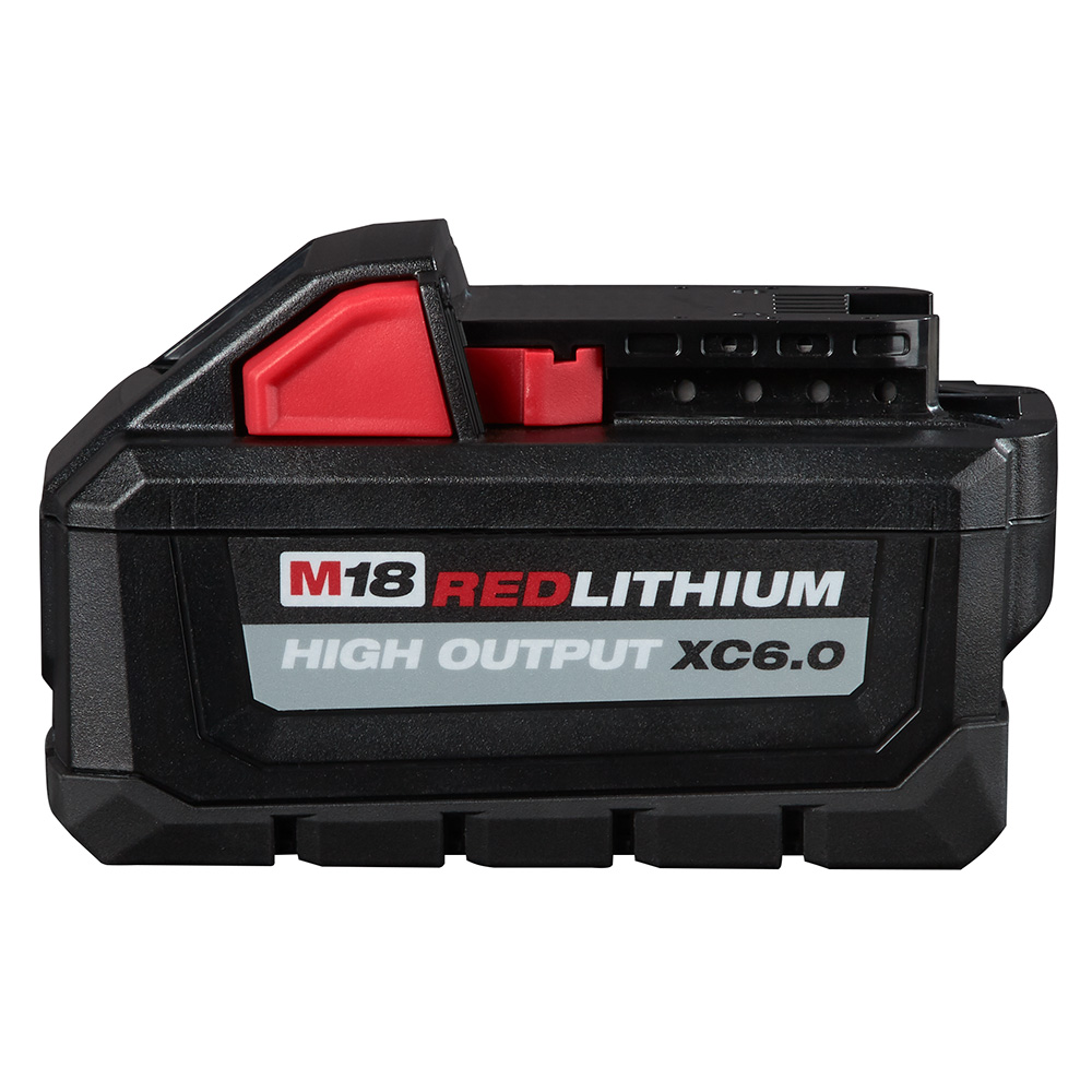 White Cap | Milwaukee M18 Redlithium High Output Xc6.0 Battery Pack 