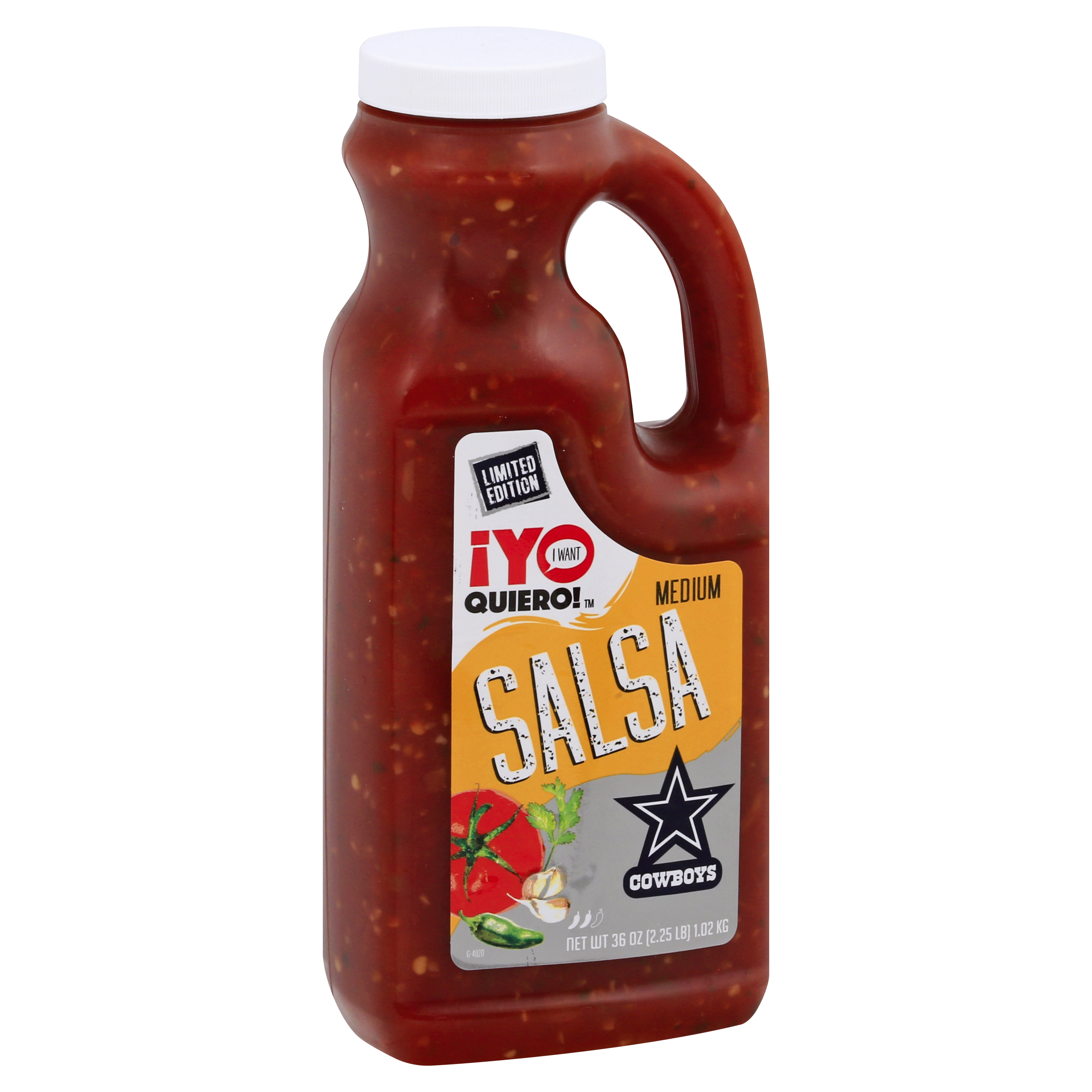 Yo Quiero! Cowboys Medium Salsa 36 Oz