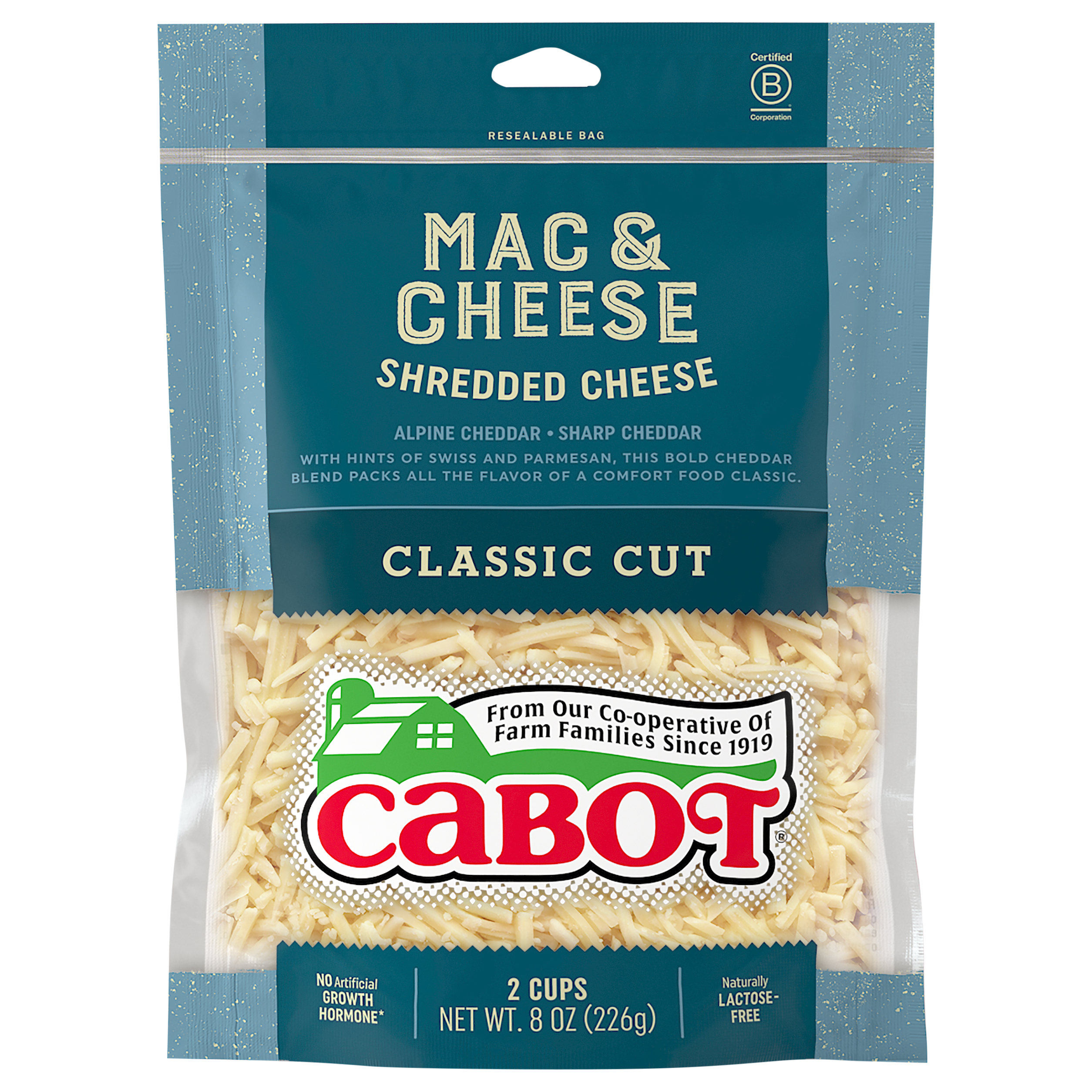 Shredded Cheese, Mac & Cheese, Classic Cut