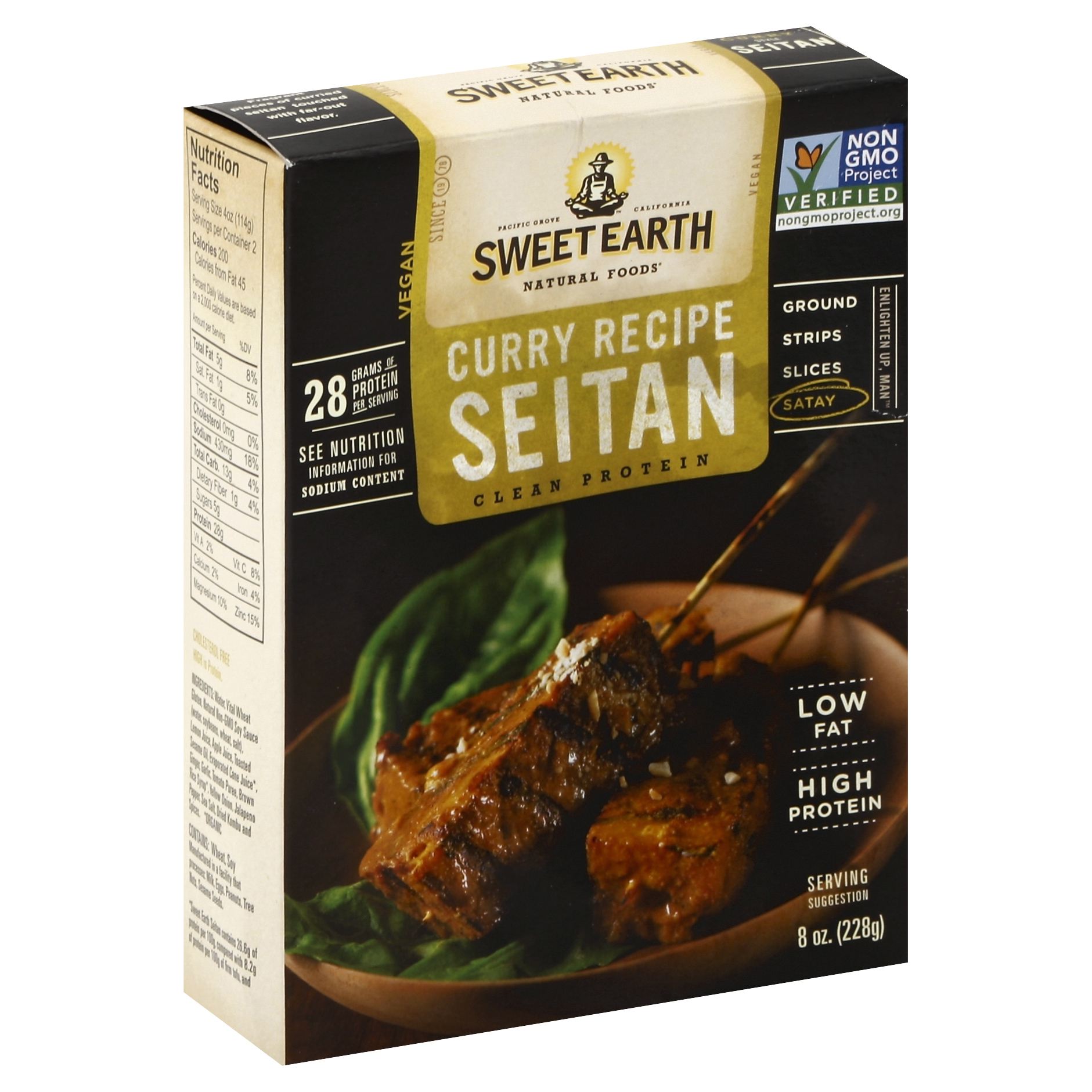Sweet Earth Seitan 8 Oz