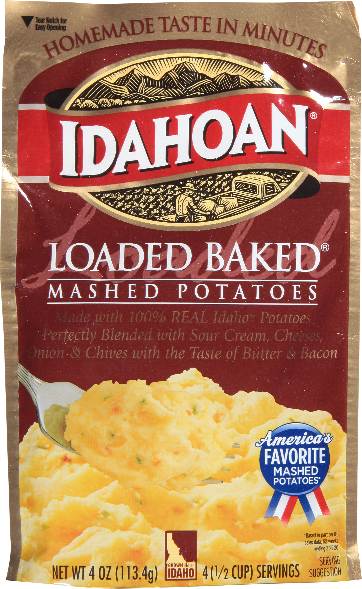 Idahoan sour cream discount and chive mashed potatoes