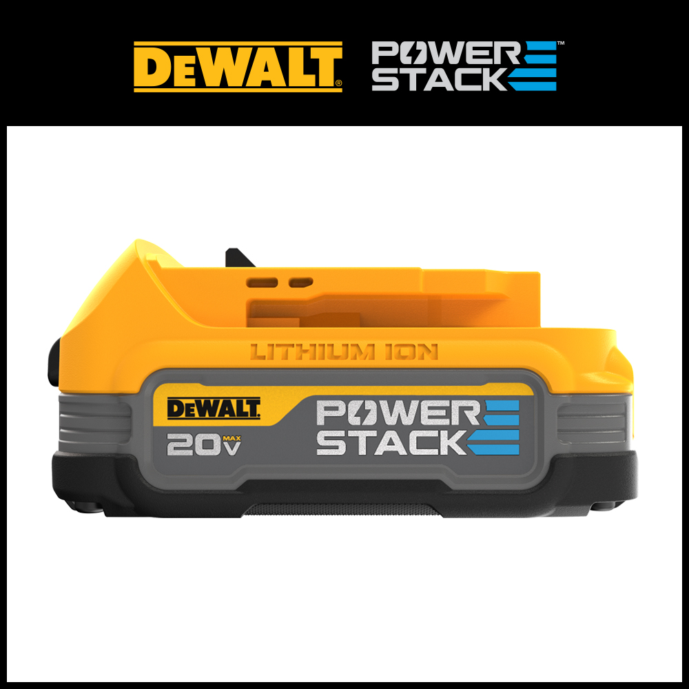 DeWalt 20V Cordless Compact Impact Driver 20V Max Powerstack Battery