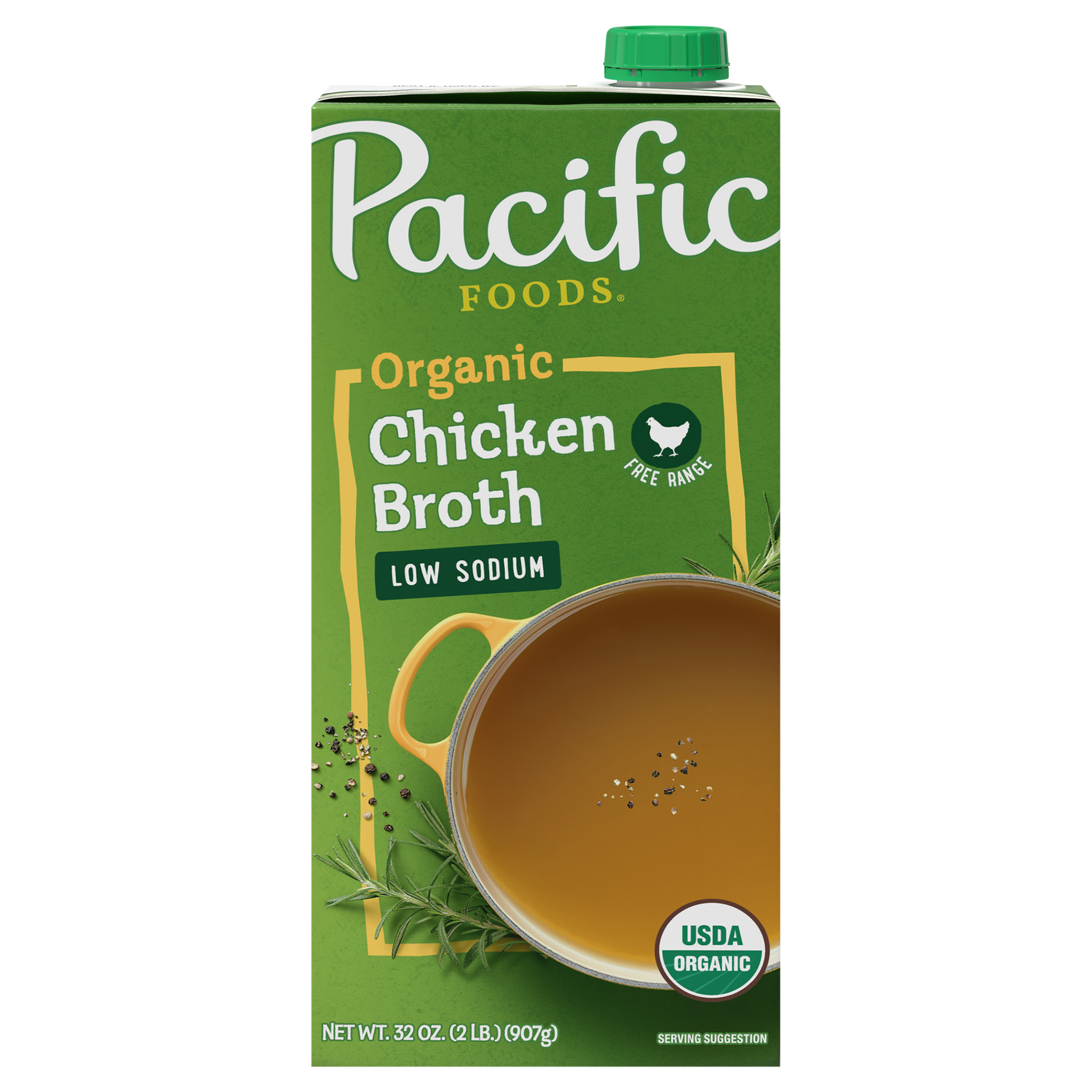 Chicken Broth, Organic, Low Sodium