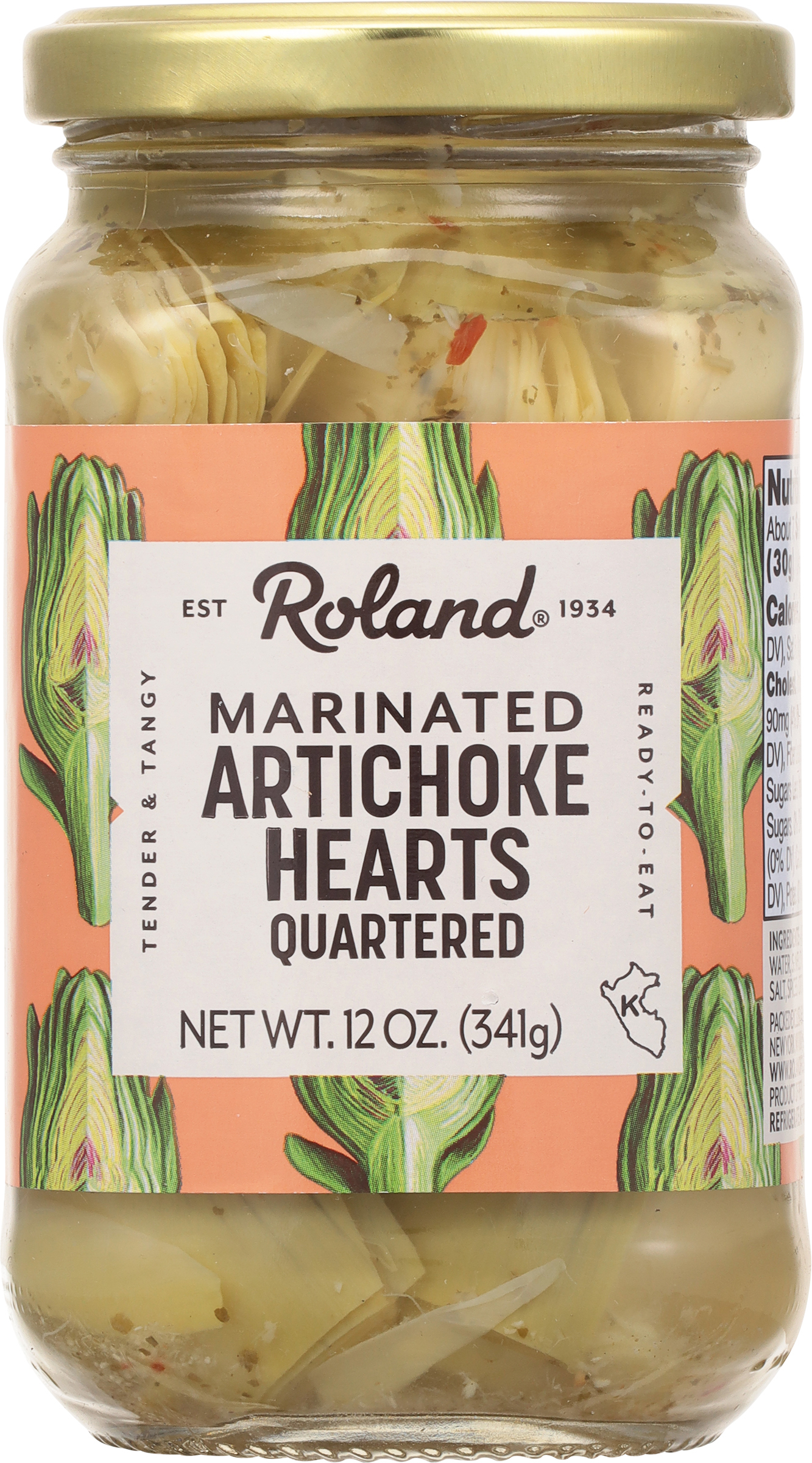 Artichoke Hearts, Marinated, Quartered