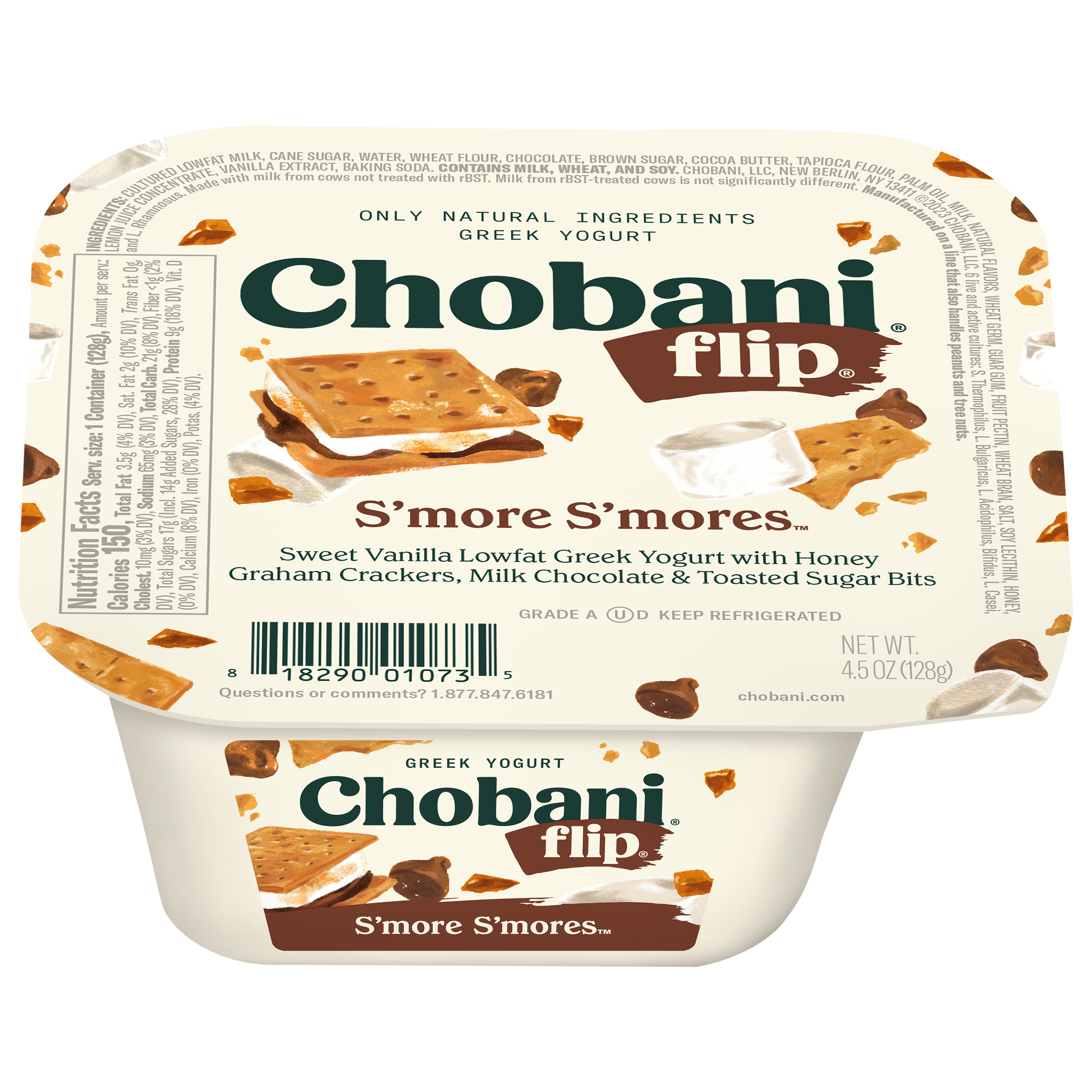 Yogurt, Greek, S'more S'mores