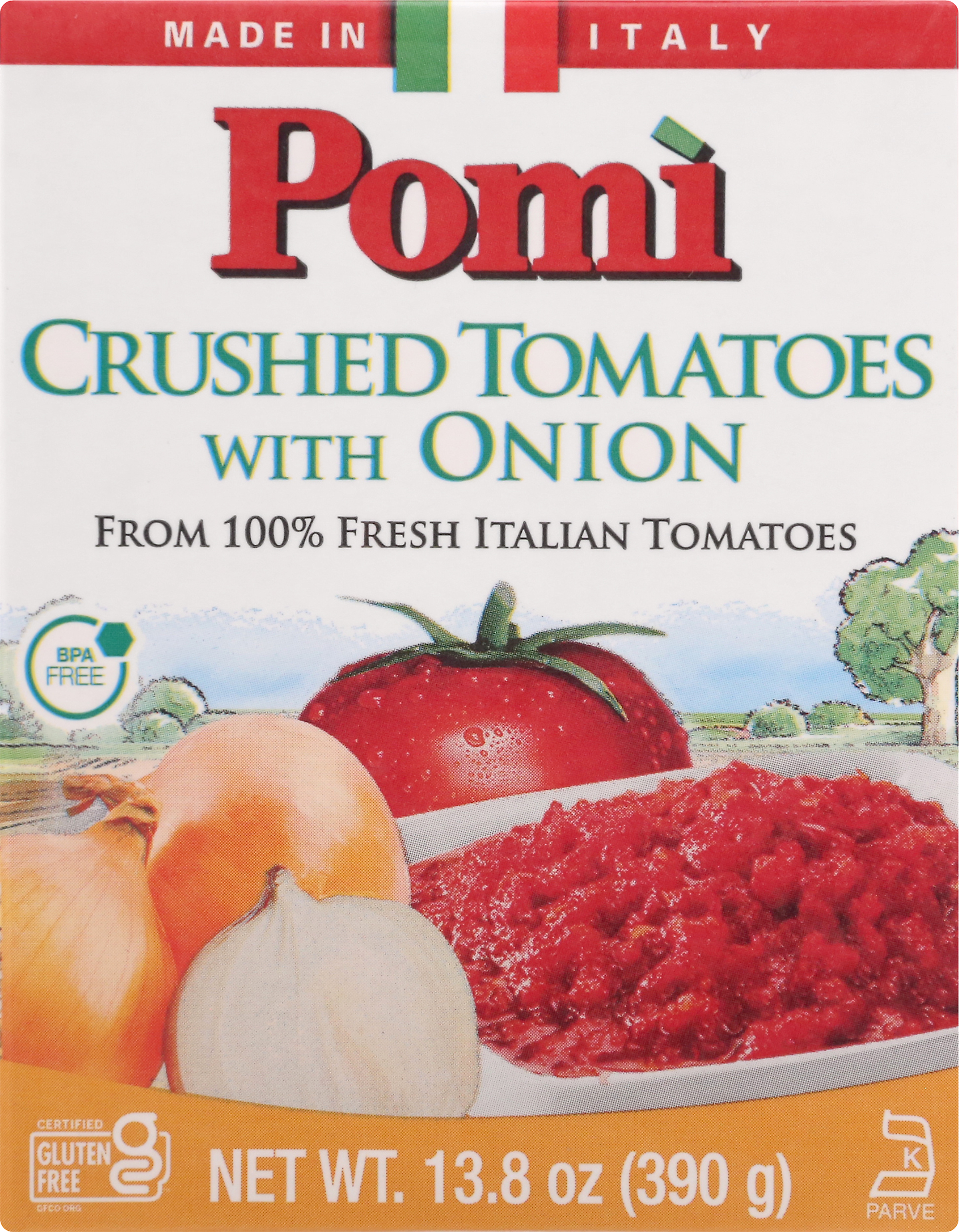 Tomatoes, Crushed with Onion