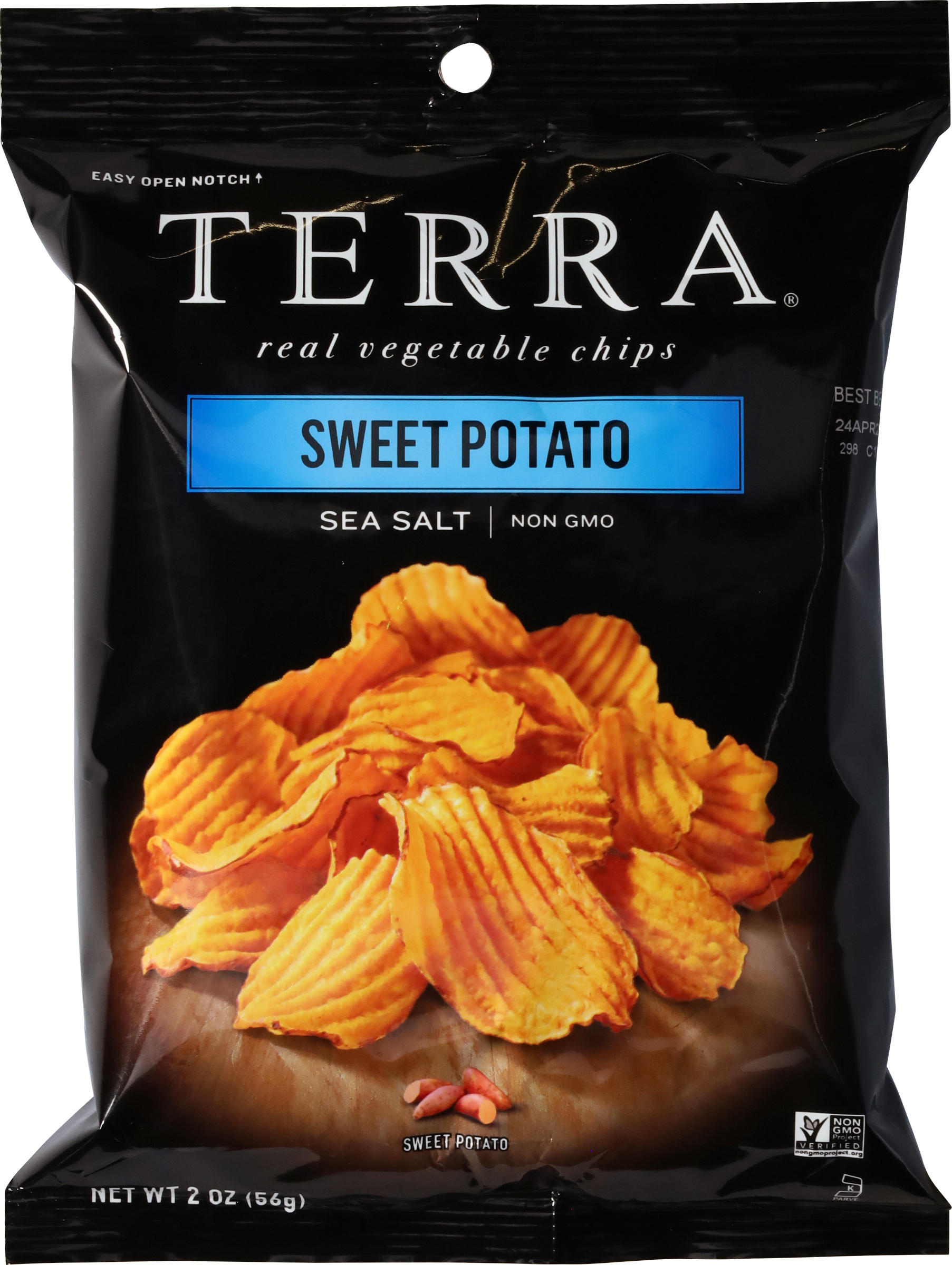 Vegetable Chips, Real, Sweet Potato, Sea Salt