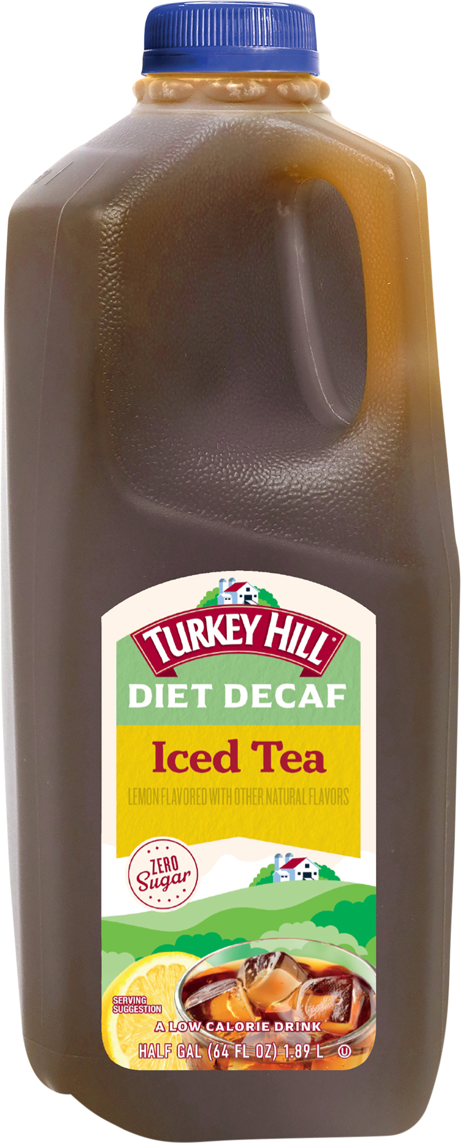 Iced Tea, Lemon Flavored, Diet Decaf