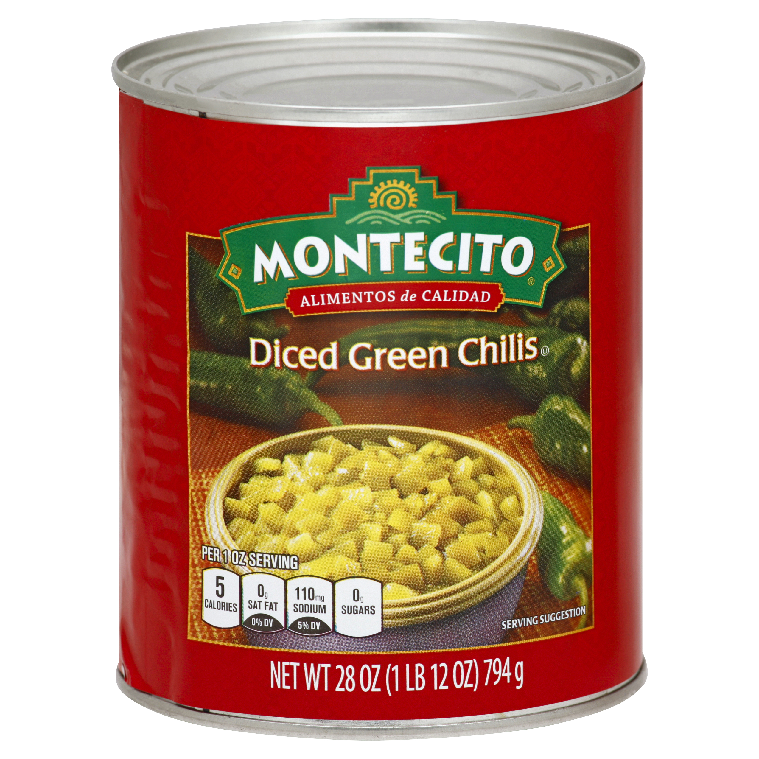 Montecito Green Chilis 28 Oz