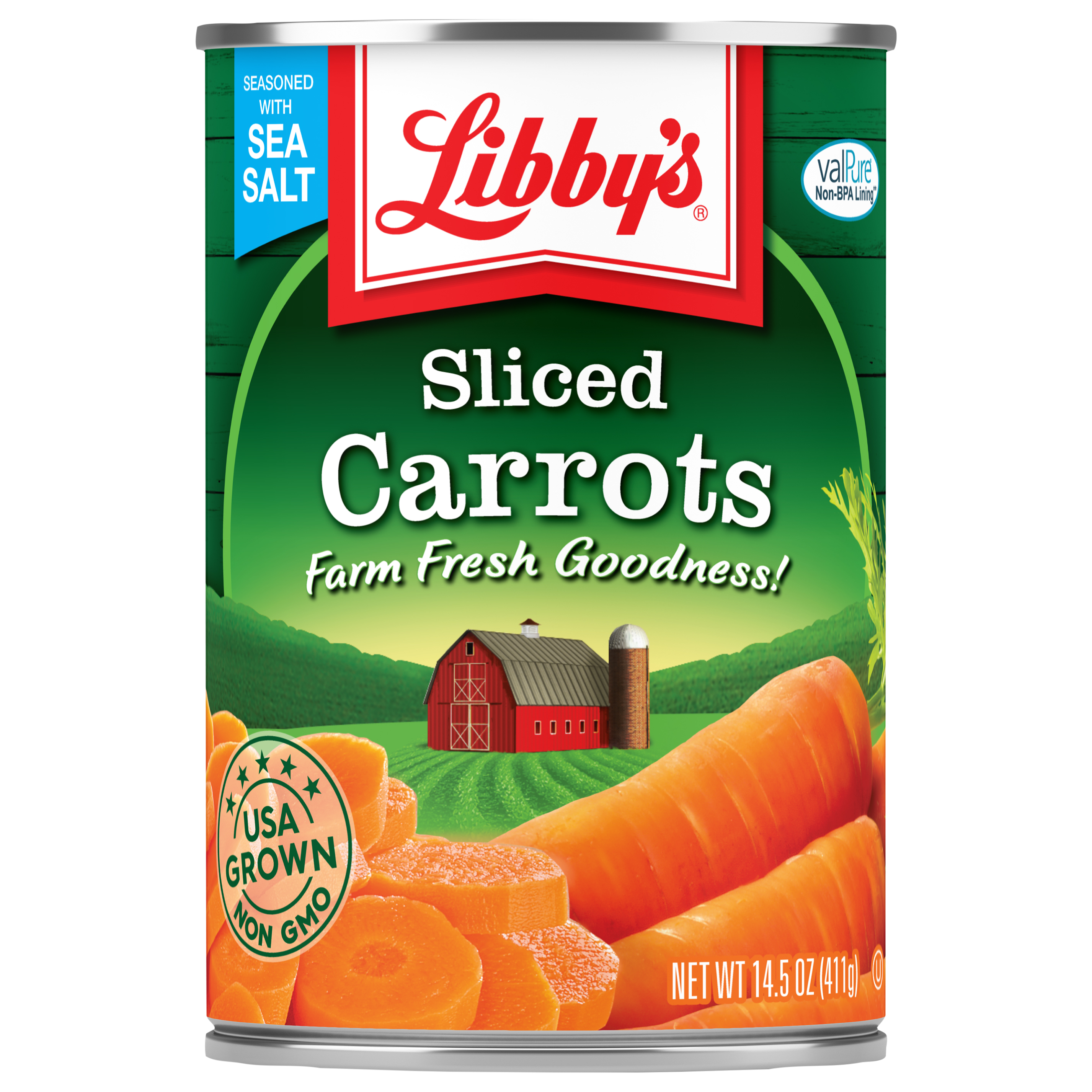 Carrots, Sliced