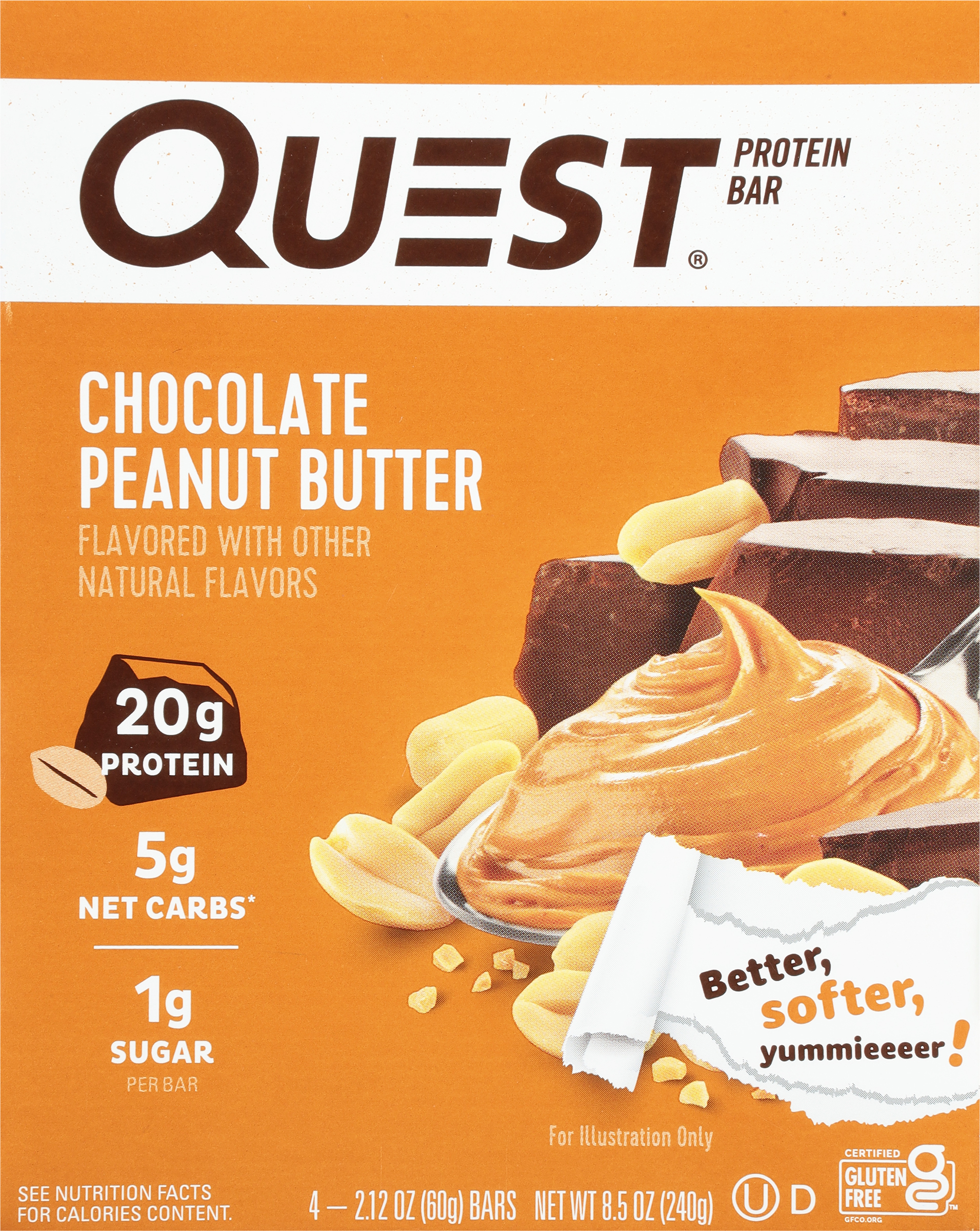 Protein Bar, Chocolate Peanut Butter