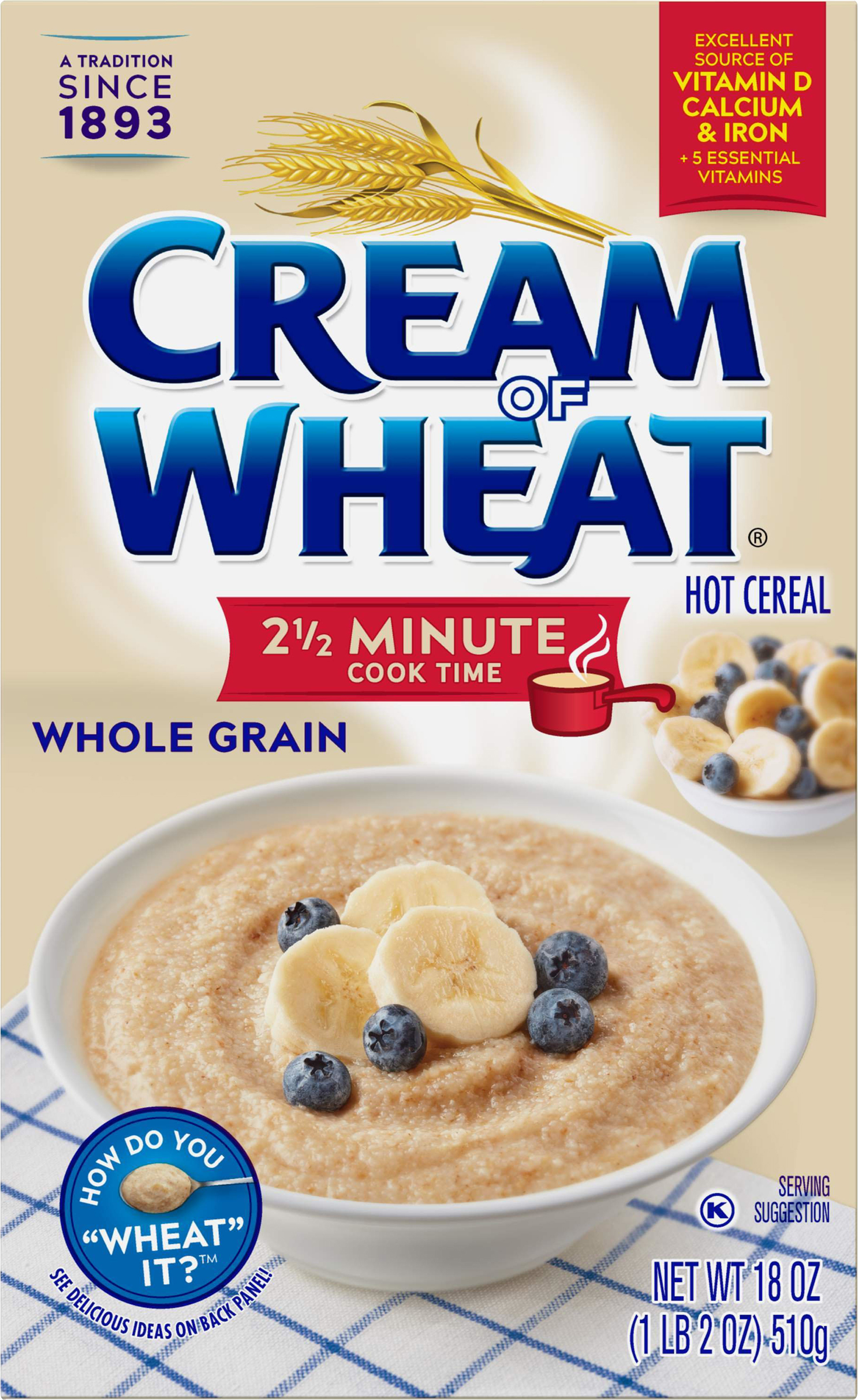 Hot Cereal, Whole Grain