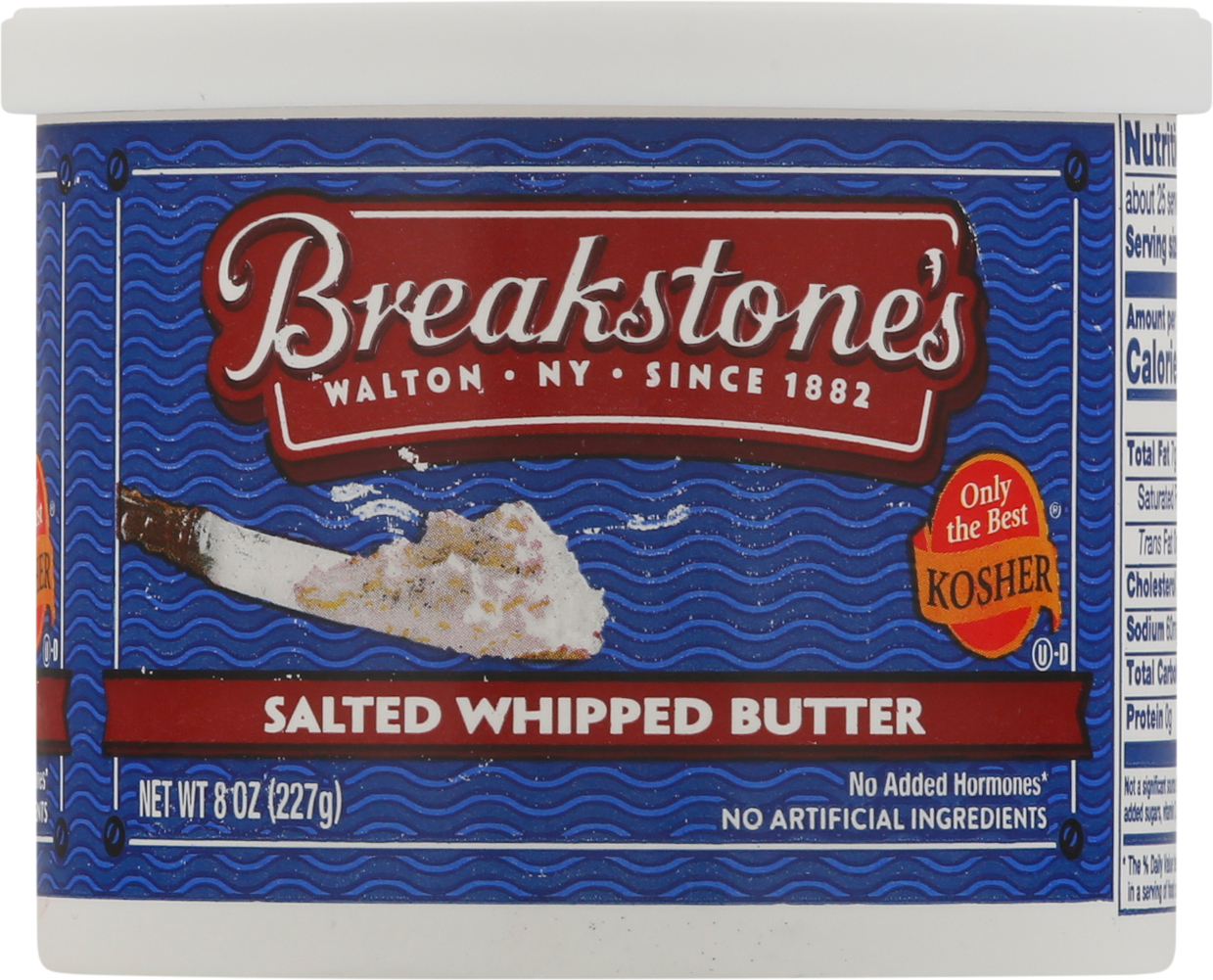 Calories in Butter, salted 1 tbsp from USDA