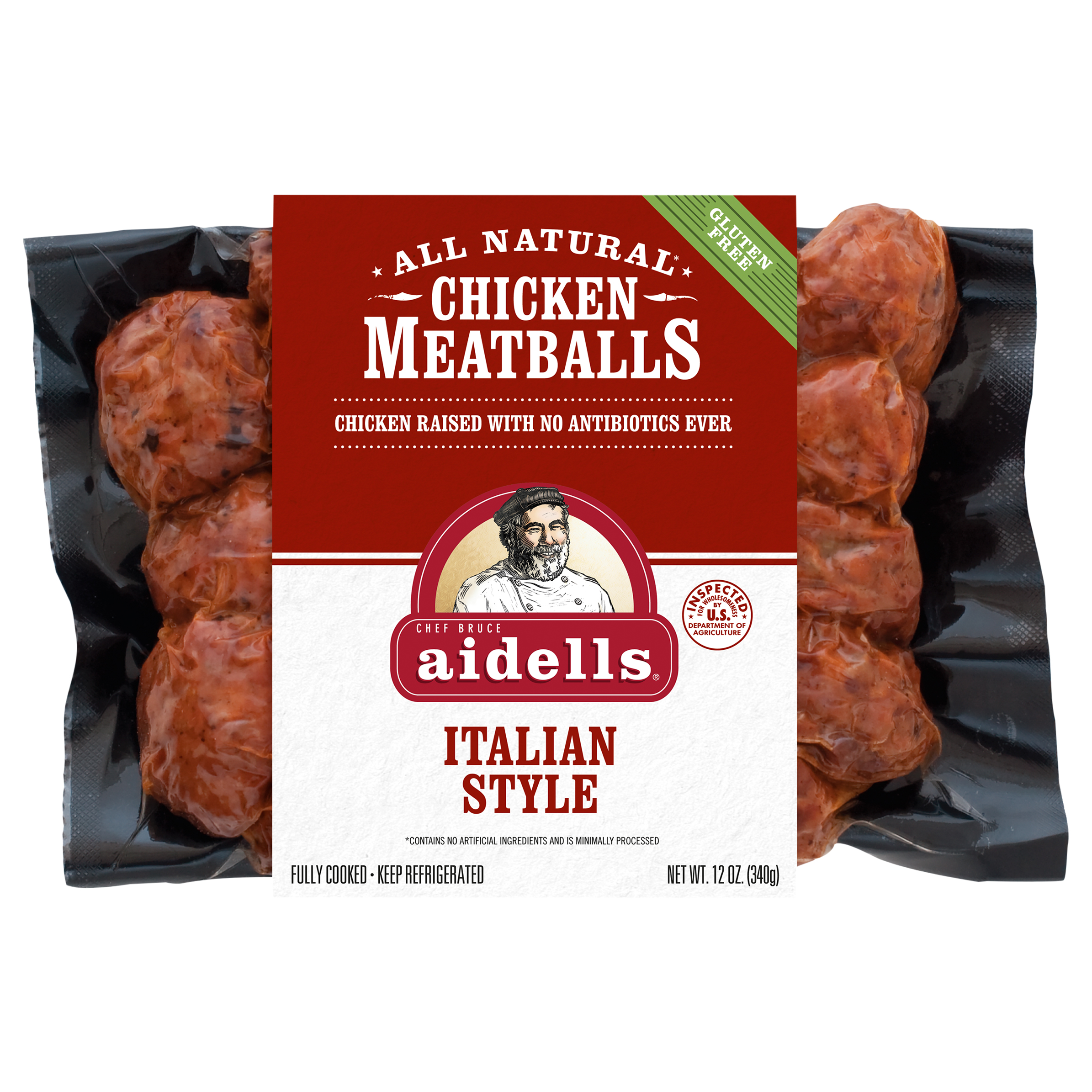 Calories In Cooked Meatballs Italian Style Beef From Kirkland Signature