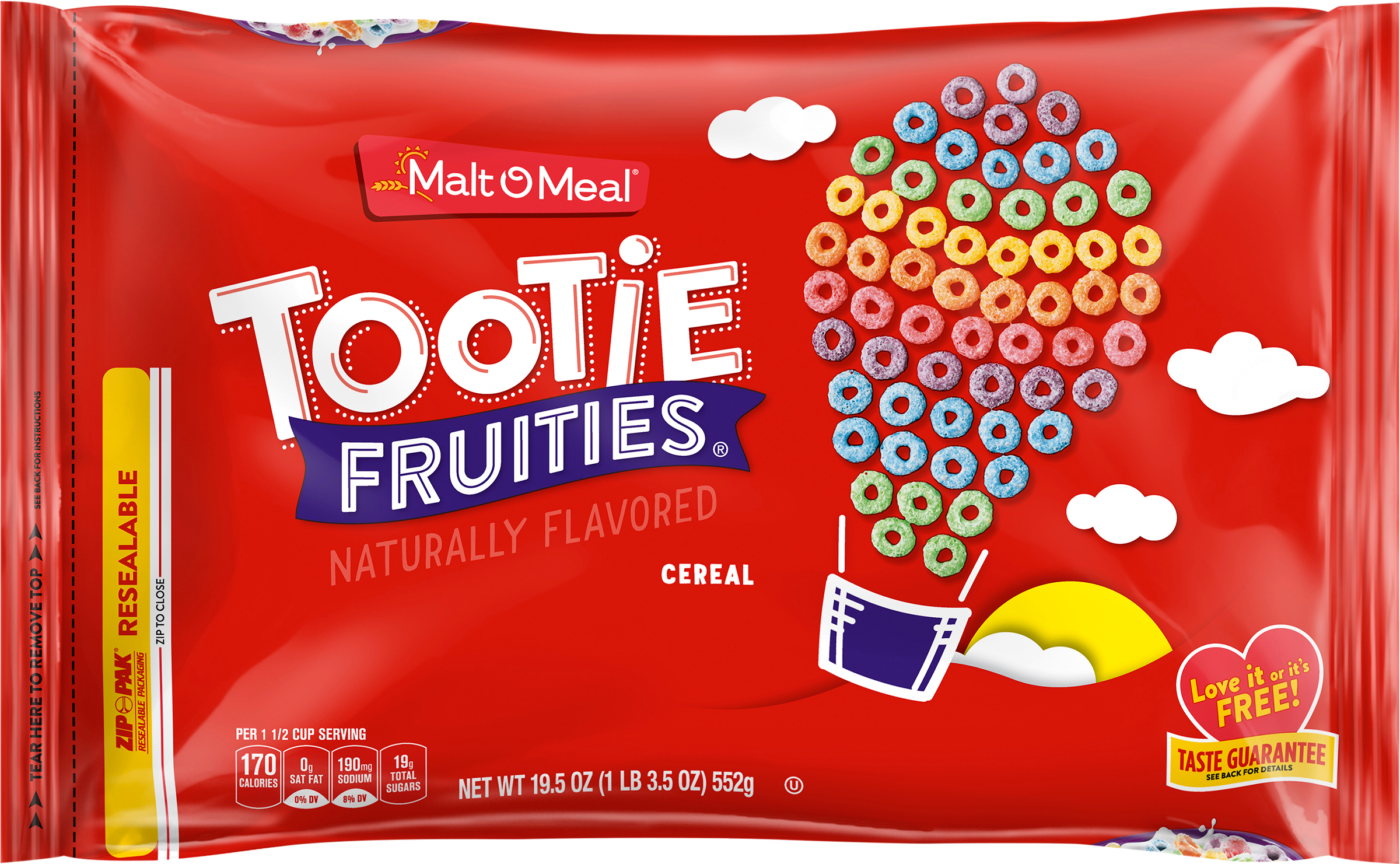 Cereal, Tootie Fruities