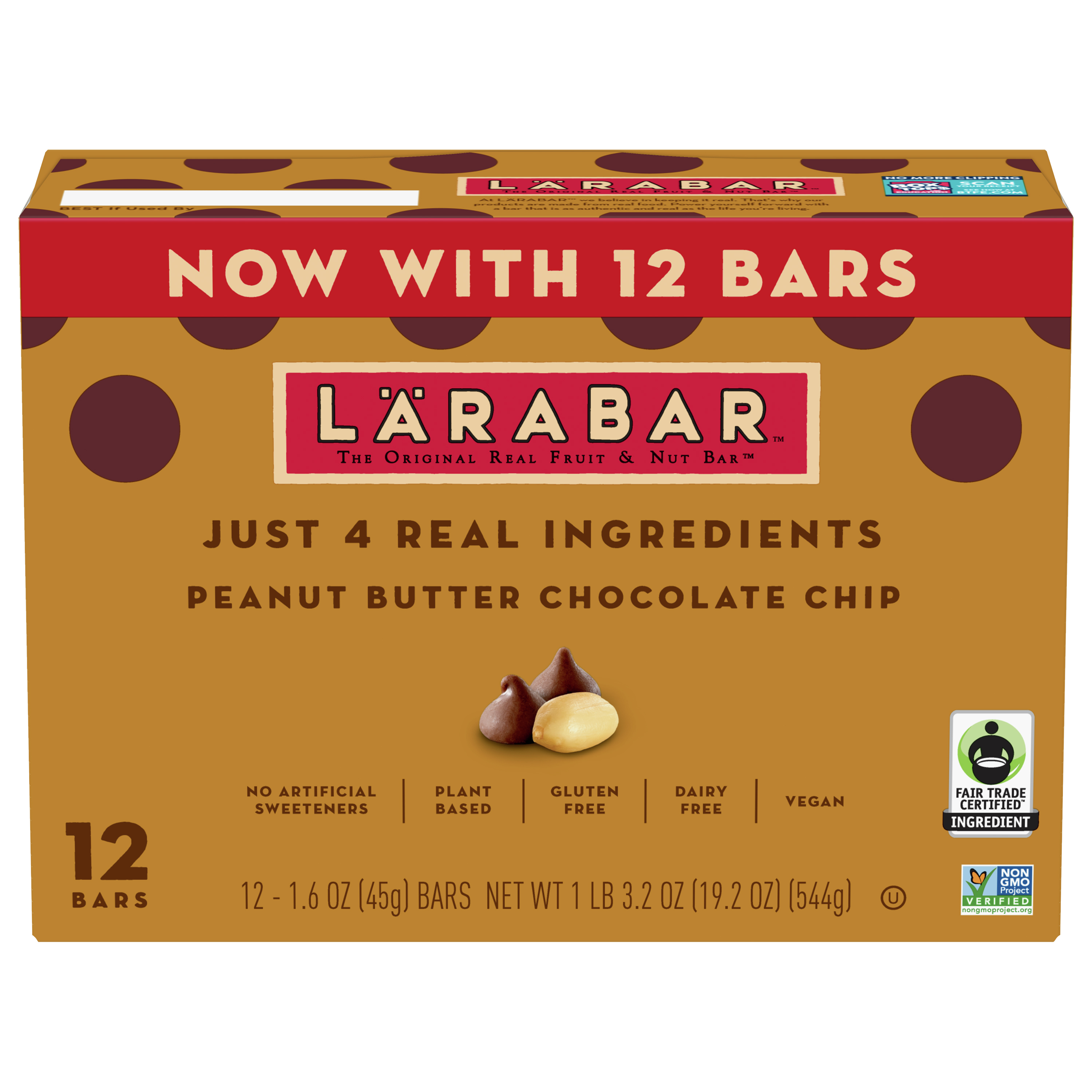 Fruit & Nut Bar, Peanut Butter Chocolate Chip