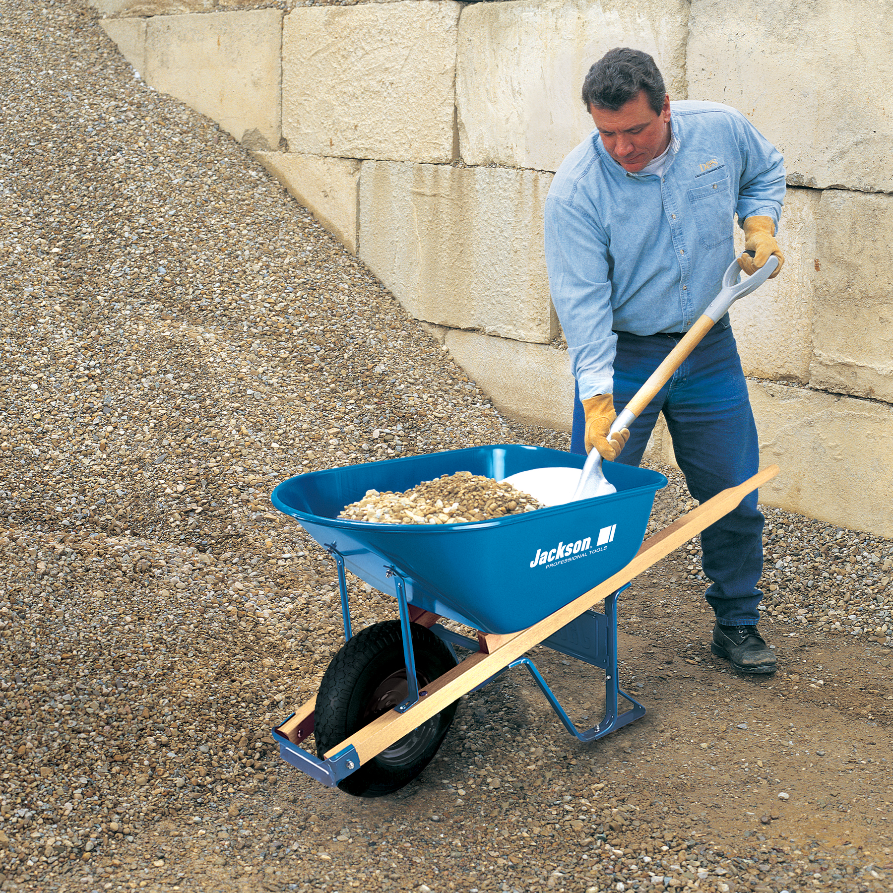 Blue store jackson wheelbarrow