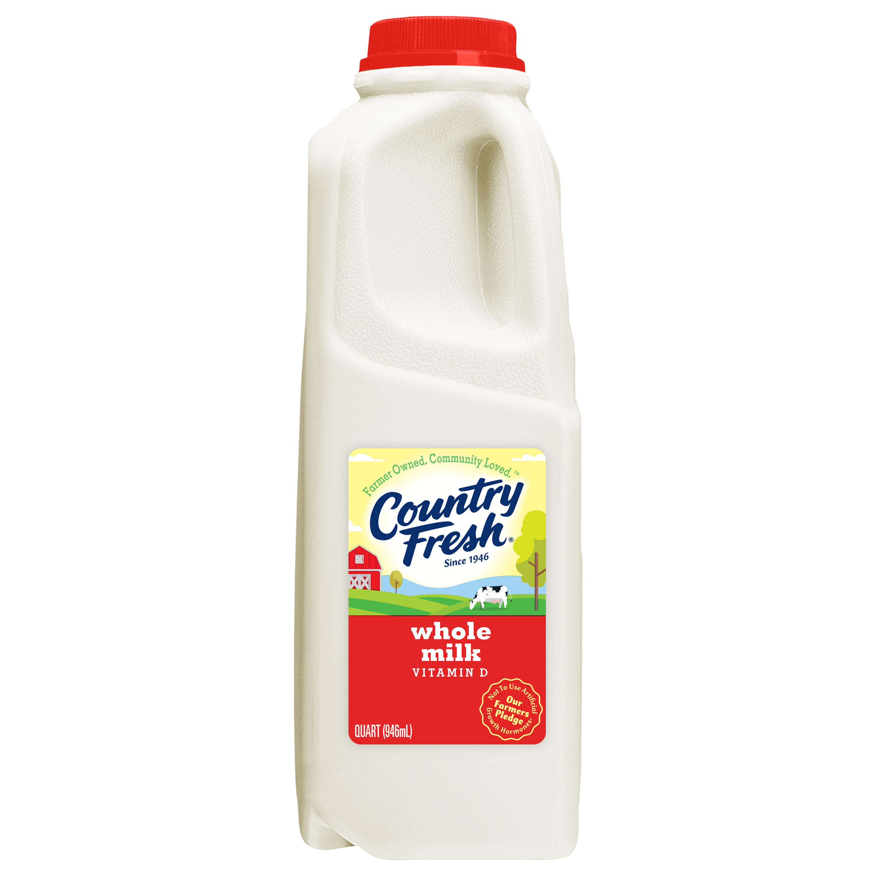 Country Fresh Whole Vitamin D Milk 32 Oz Quart