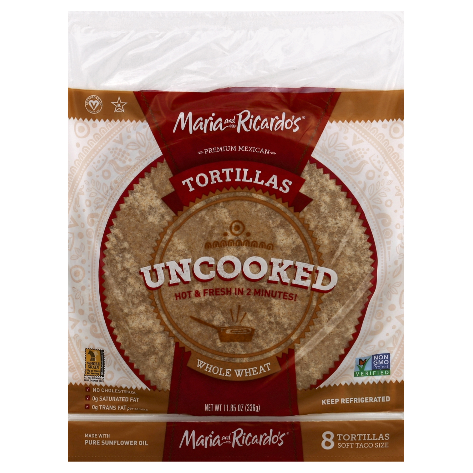 Maria And Ricardo's Tortillas 8 Ea