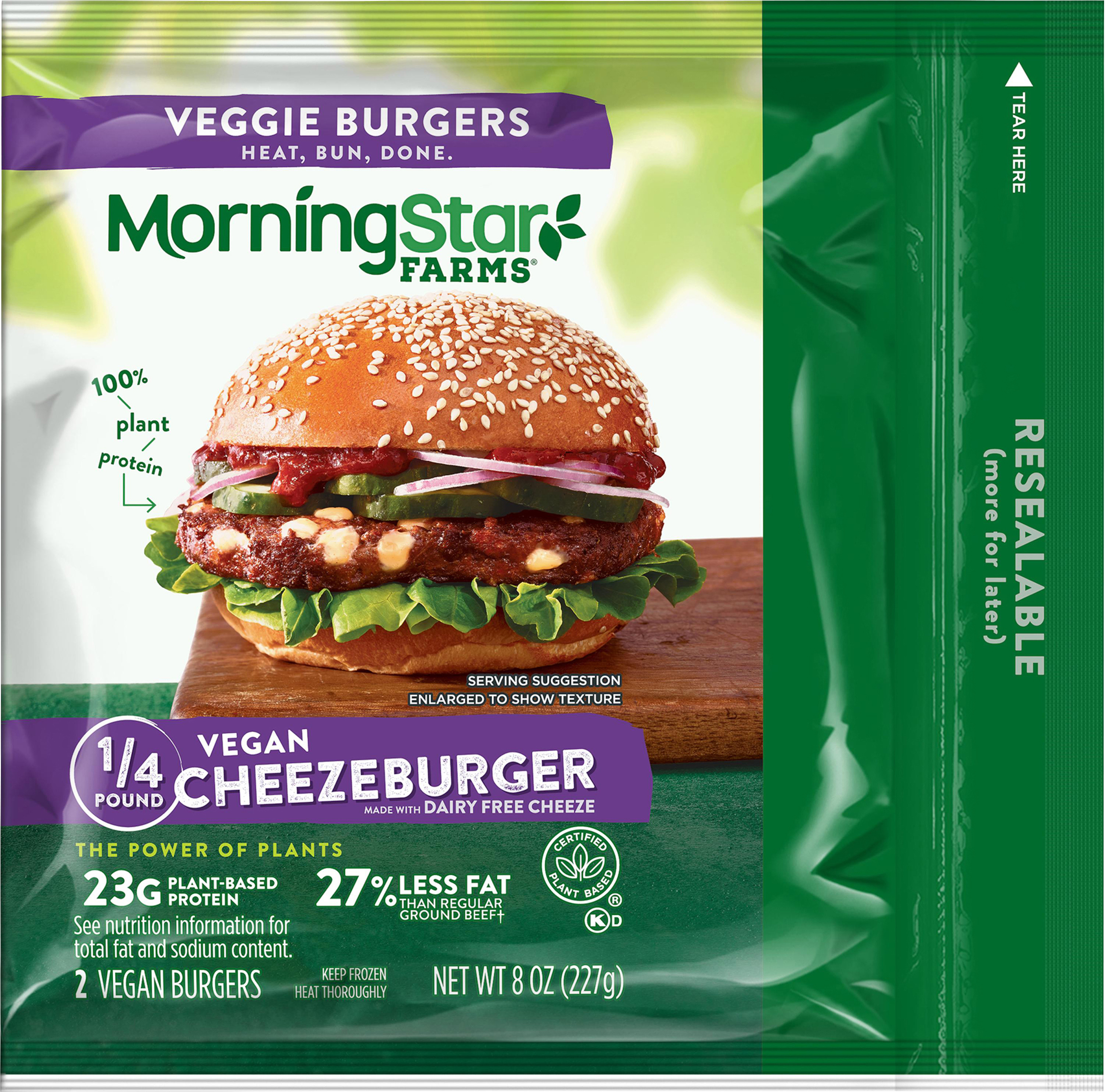 Veggie Burgers, Vegan, Cheezeburger