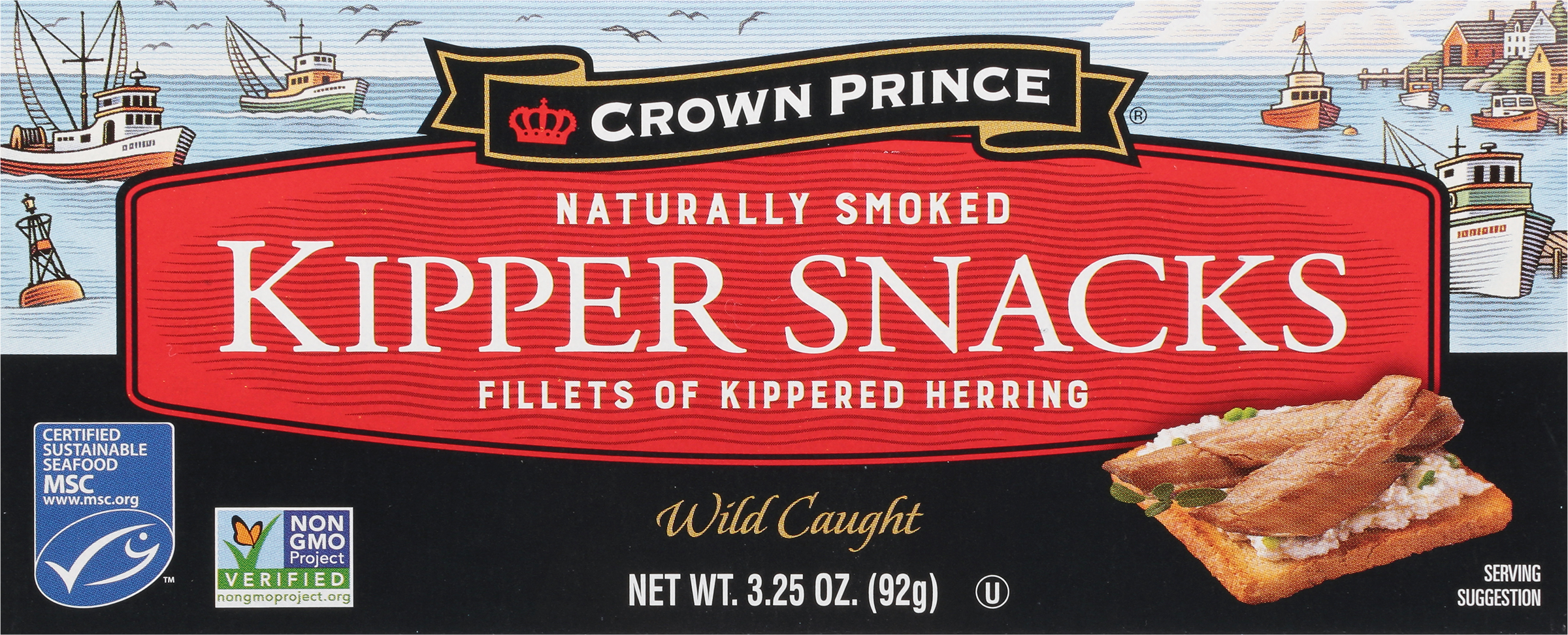 Kipper Snacks, Wild Caught, Naturally Smoked