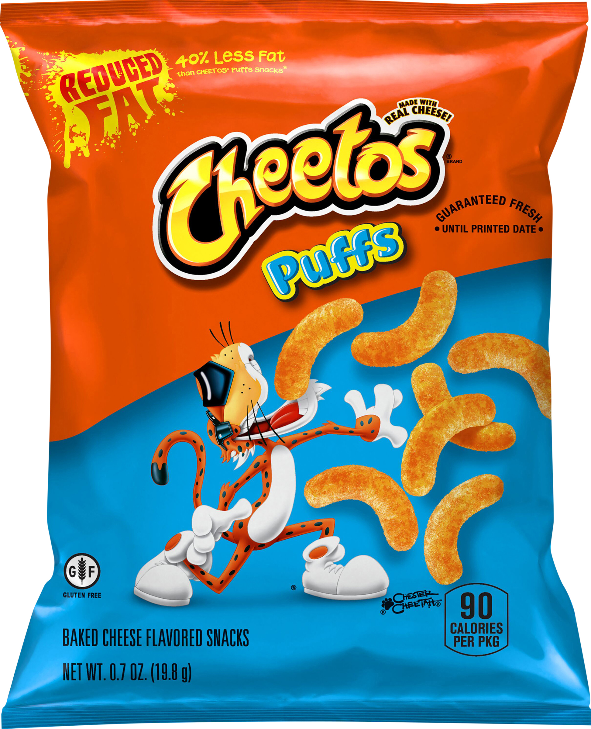 Snacks, Reduced Fat, Puffs