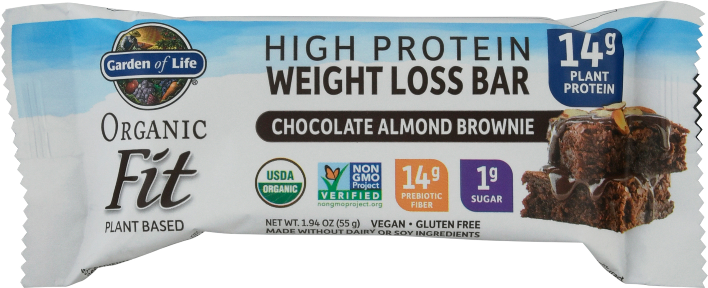 Weight Loss Bar, High Protein, Chocolate Almond Brownie