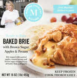 Baked Brie with Brown Sugar, Apples & Pecans image