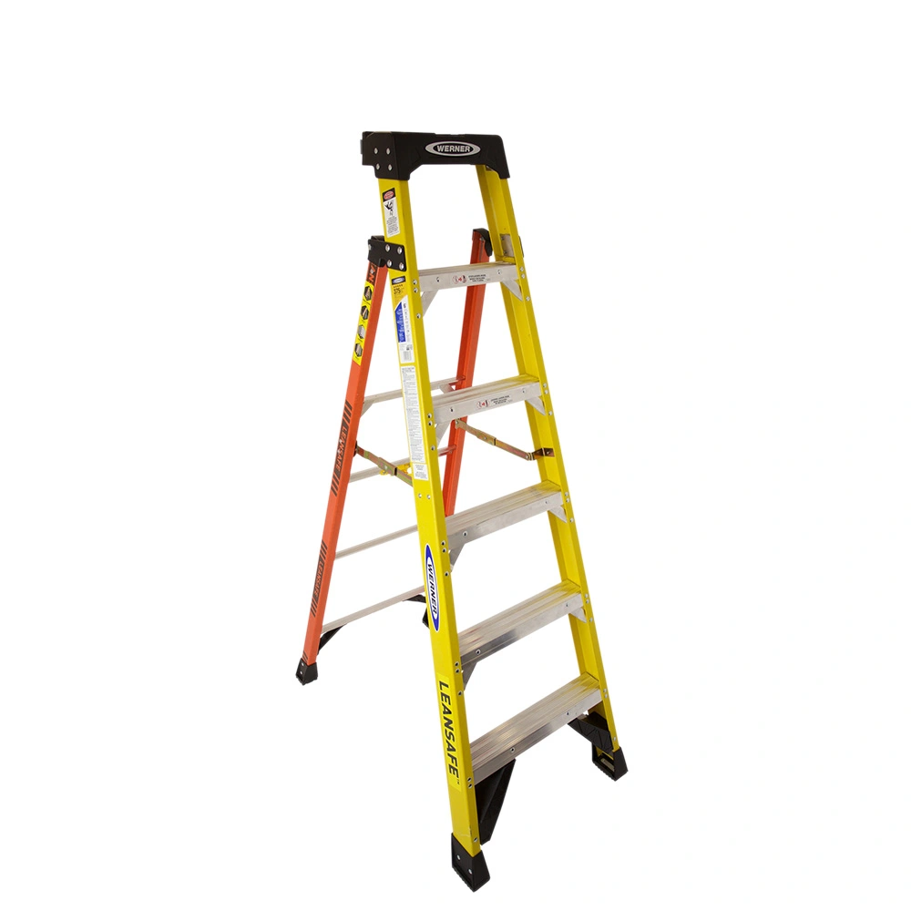 Werner L7306 6' Type IAA Fiberglass Leaning Ladder