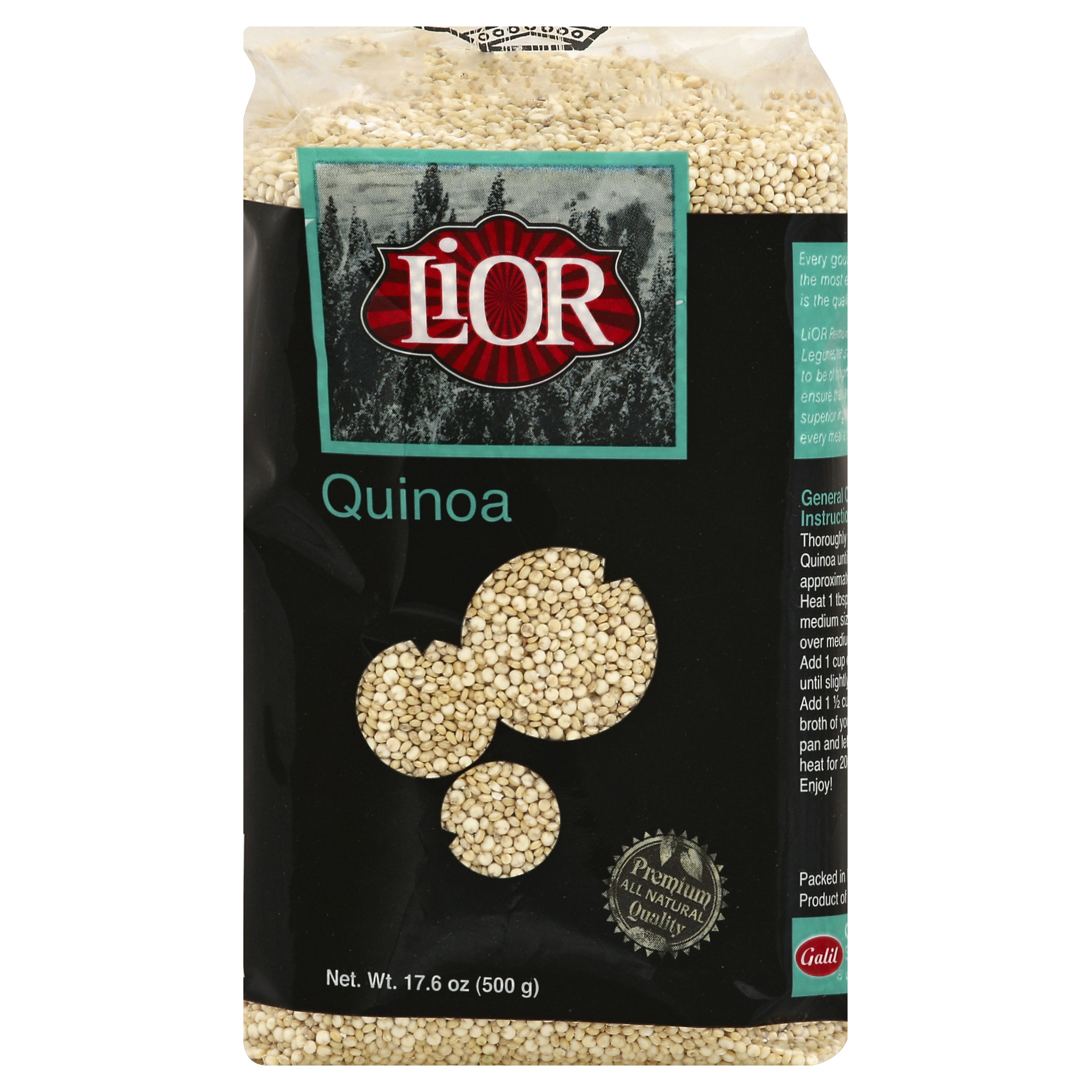 Lior Quinoa 17.6 Oz