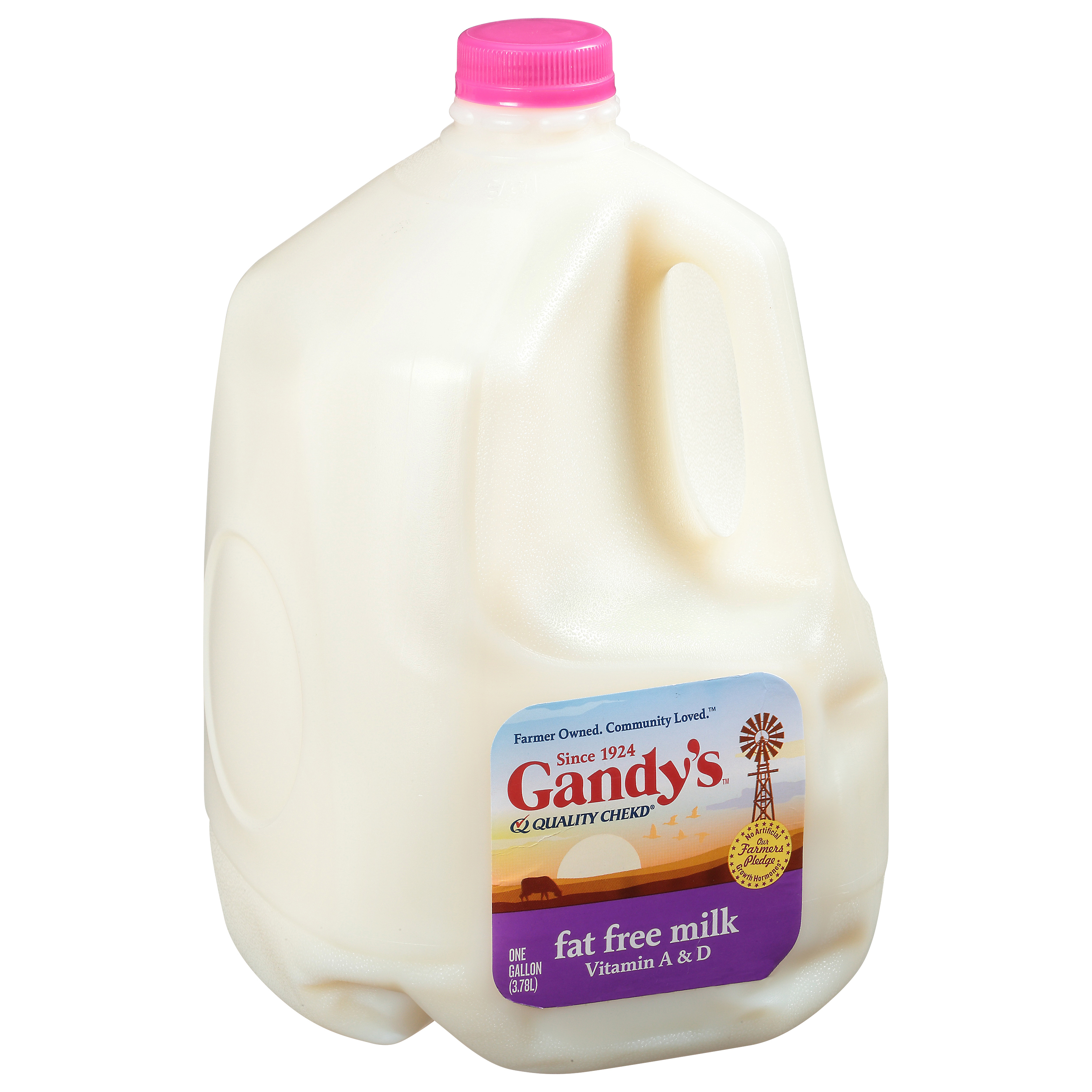 Gandy's Fat Free Vitamin A & D Milk 1 Gal