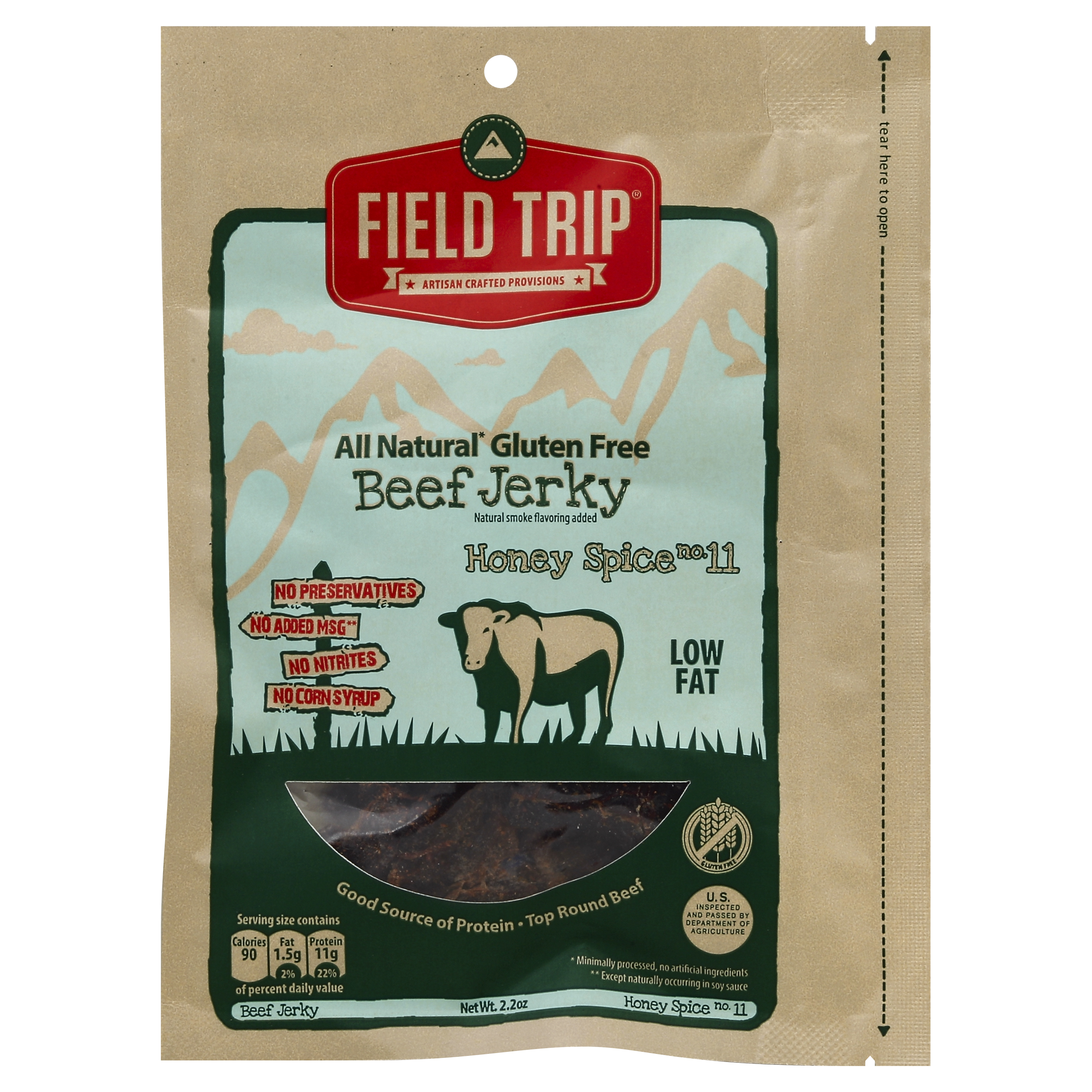 Field Trip Beef Jerky 2.2 Oz