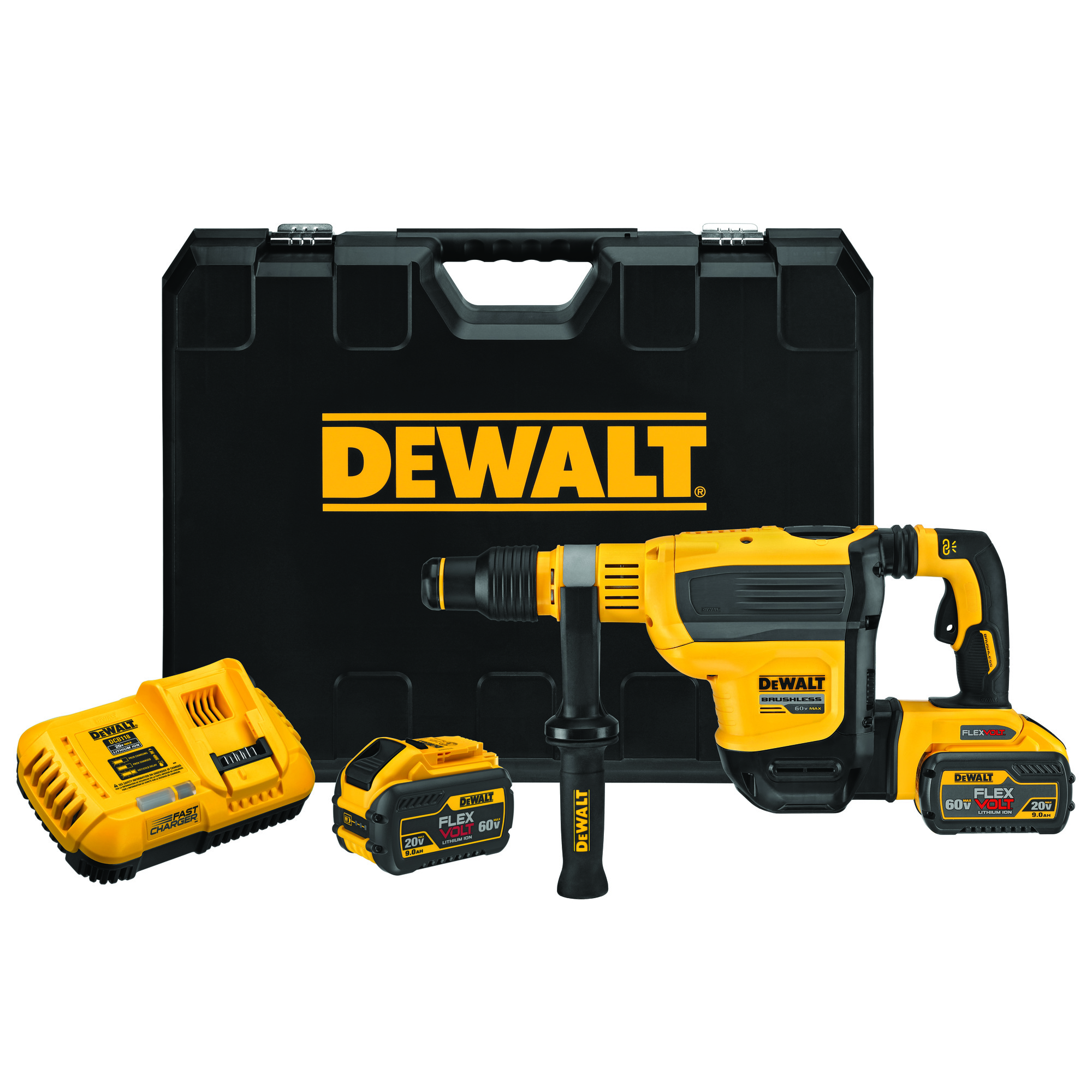 DEWALT Perform & Protect 20/60V MAX FLEXVOLT Li-Ion 9.0Ah Battery (2 Pack)  - White Cap