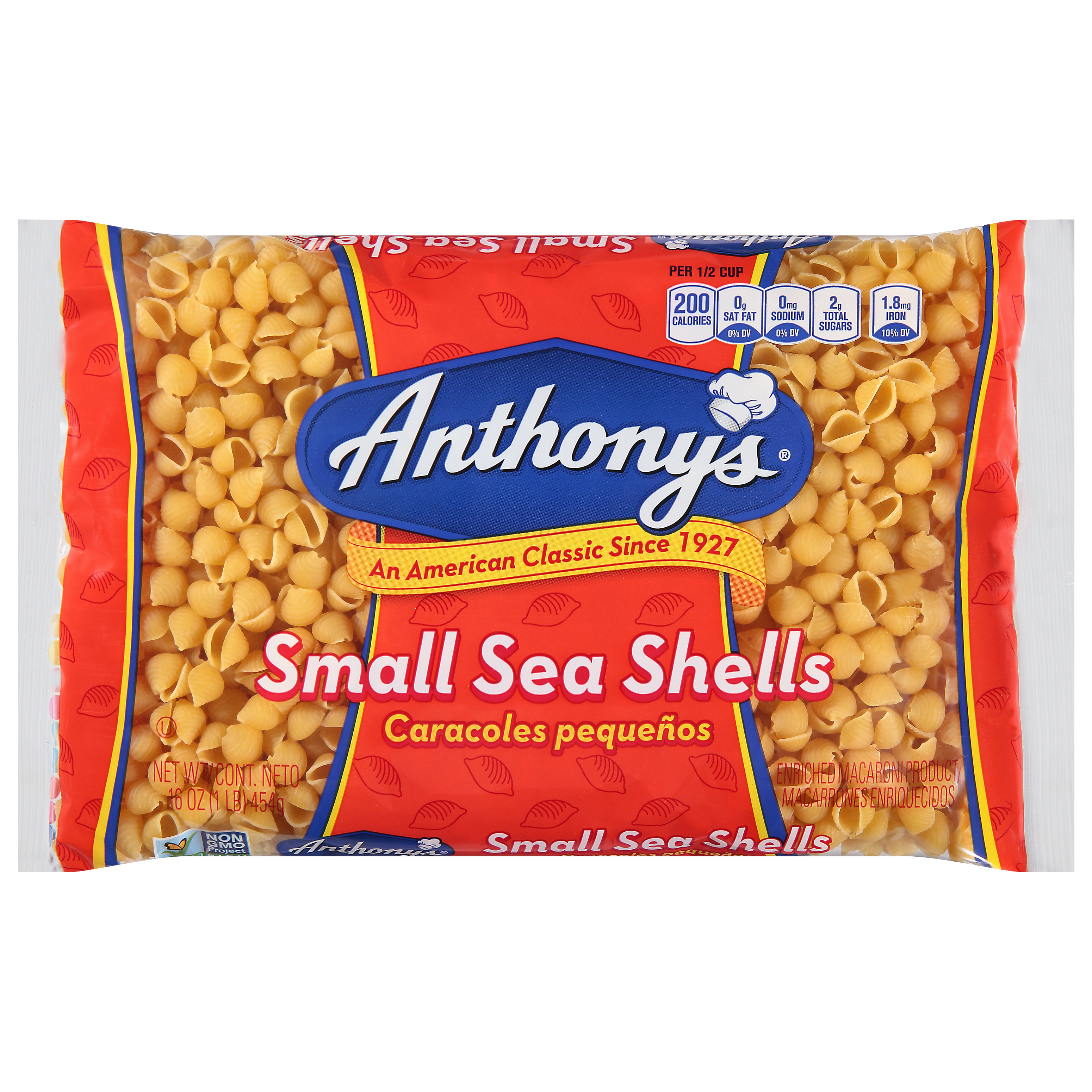Anthony's Small Sea Shells 16 Oz